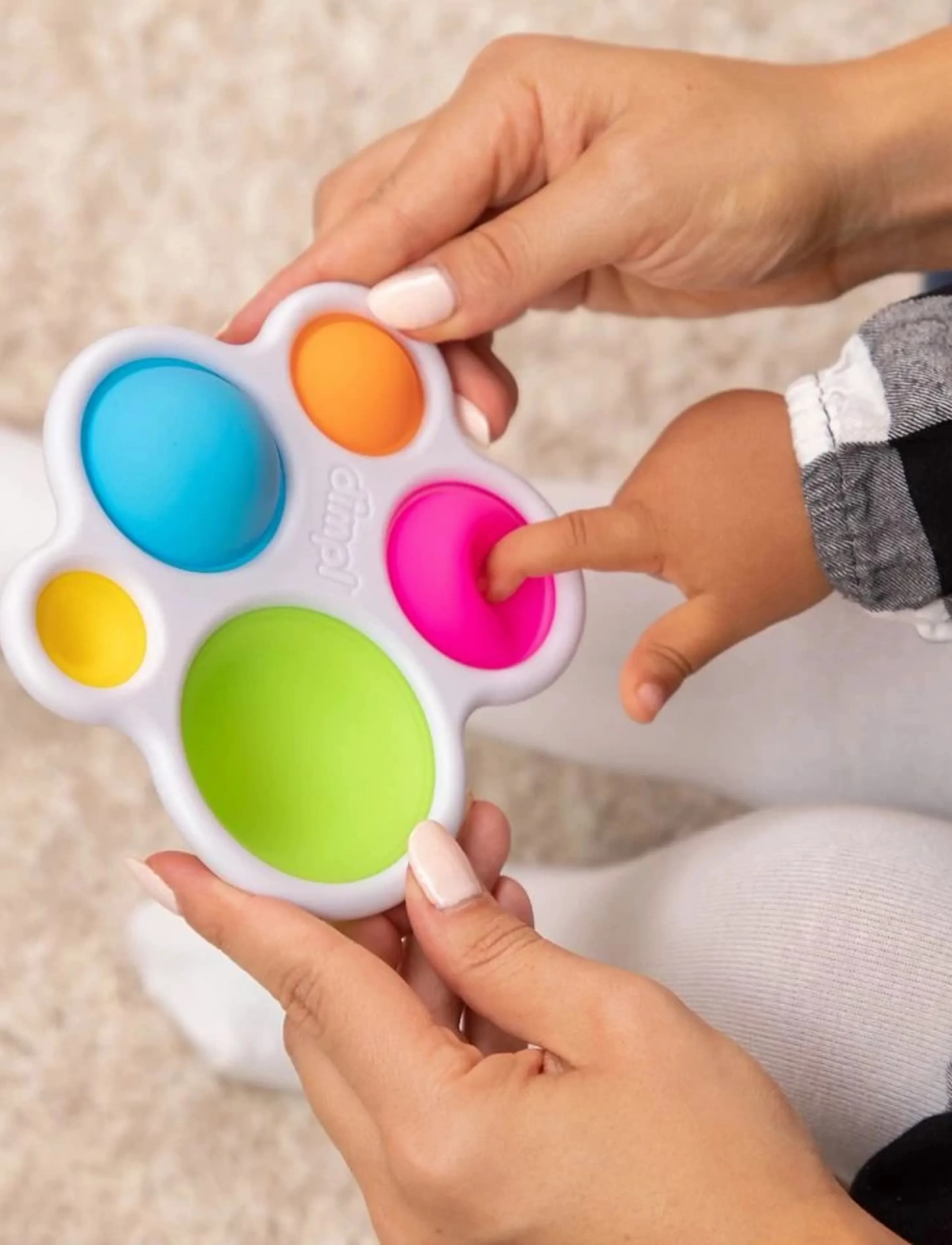 Fat Brain Legetøj Fat Brain Dimpl, One Size, Multi/patterned, Educational Legetøj > Interactive Legetøj, Børn