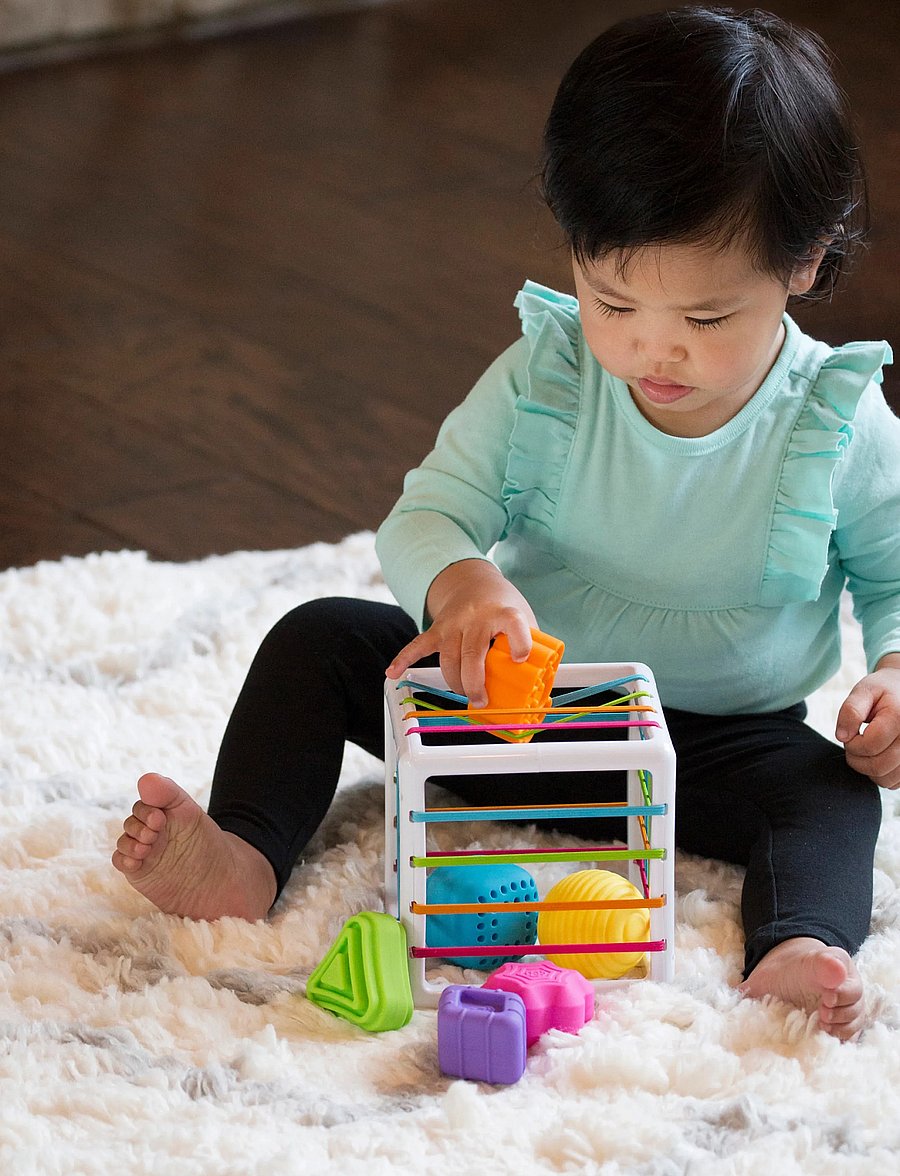 Fat Brain Toys - Fat Brain Inny Bin - interaktivt legetøj - multi - 4