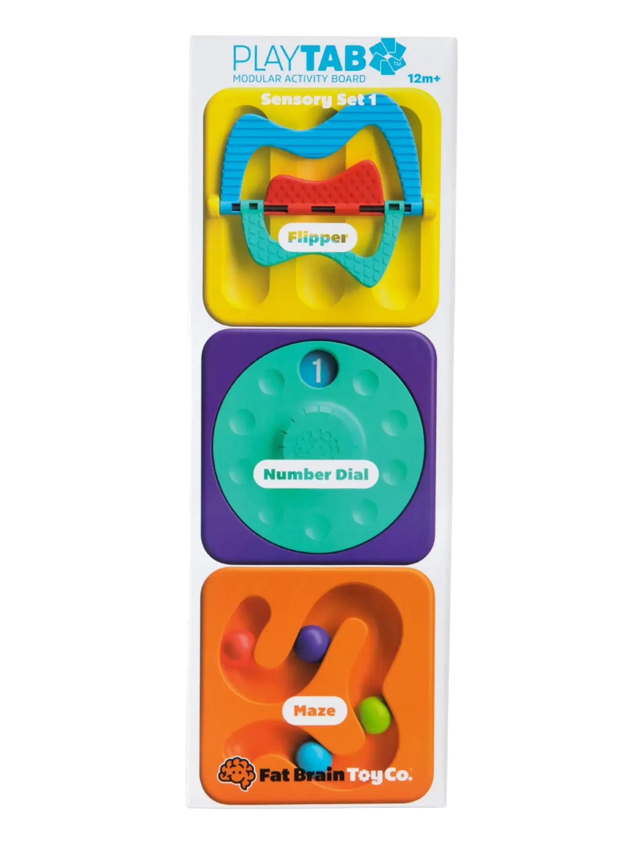 Fat Brain Legetøj Fat Brain Play Tab Sensory Set 1, One Size, Multi/patterned, Legetøj > Motor Skills Legetøj, Børn