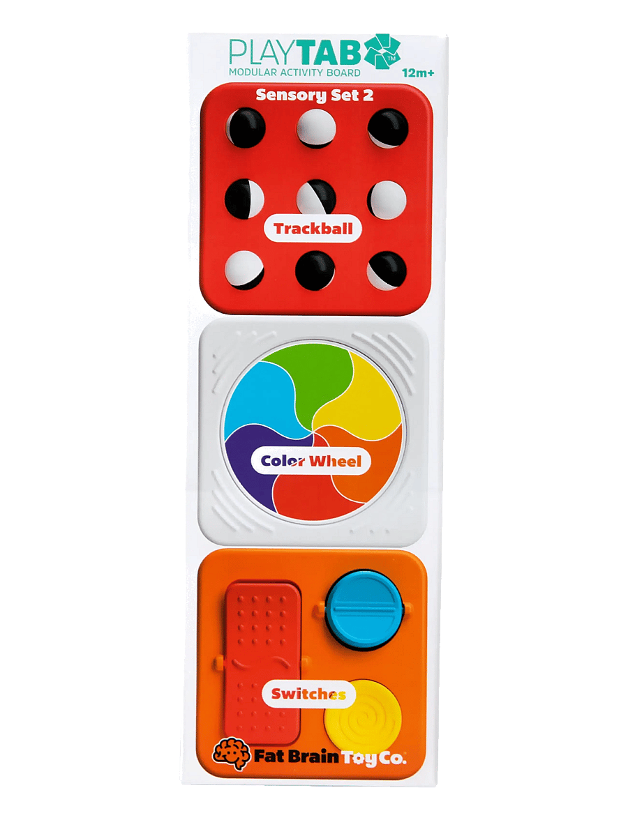 Fat Brain Toys - Fat Brain Play Tab Sensory Set 2 - motorikleksaker - multi - 0