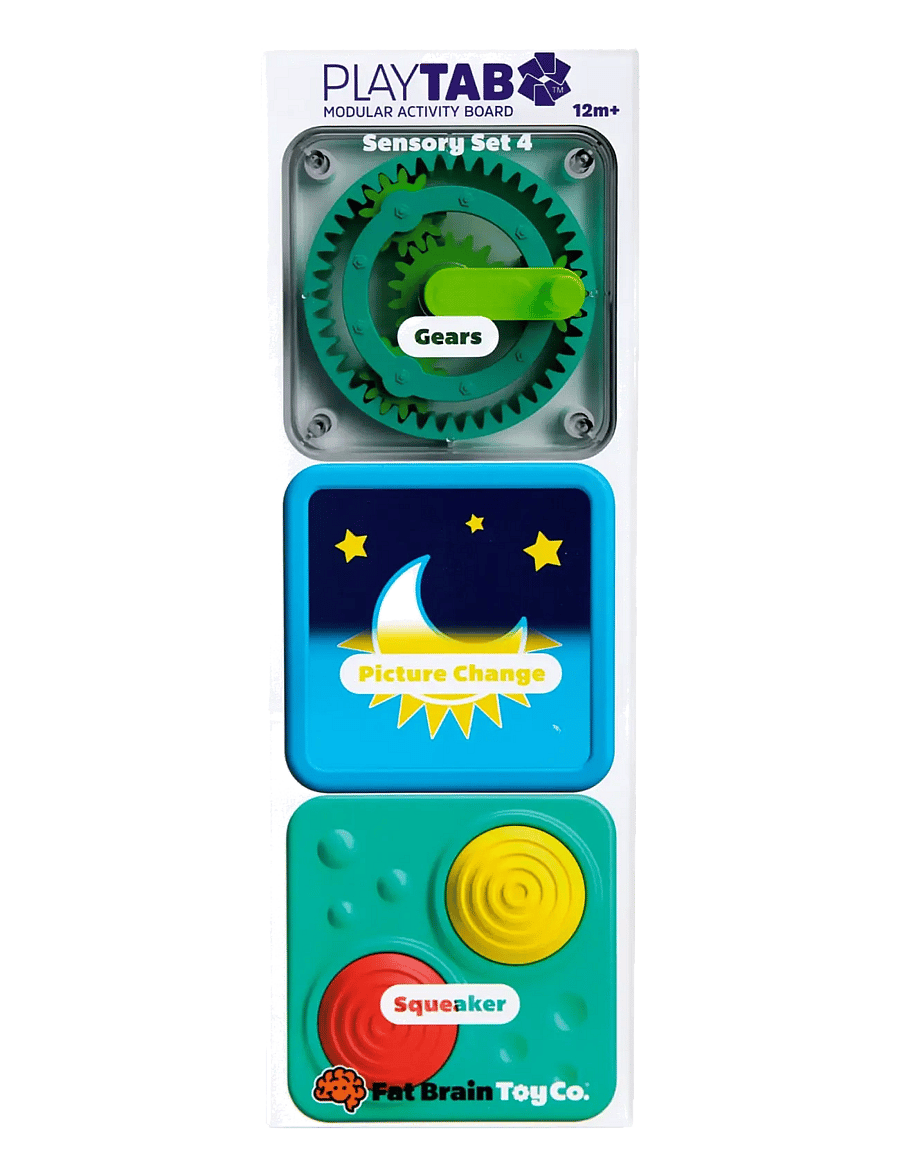 Fat Brain Toys - Fat Brain Play Tab Sensory Set 4 - motorikleksaker - multi - 0