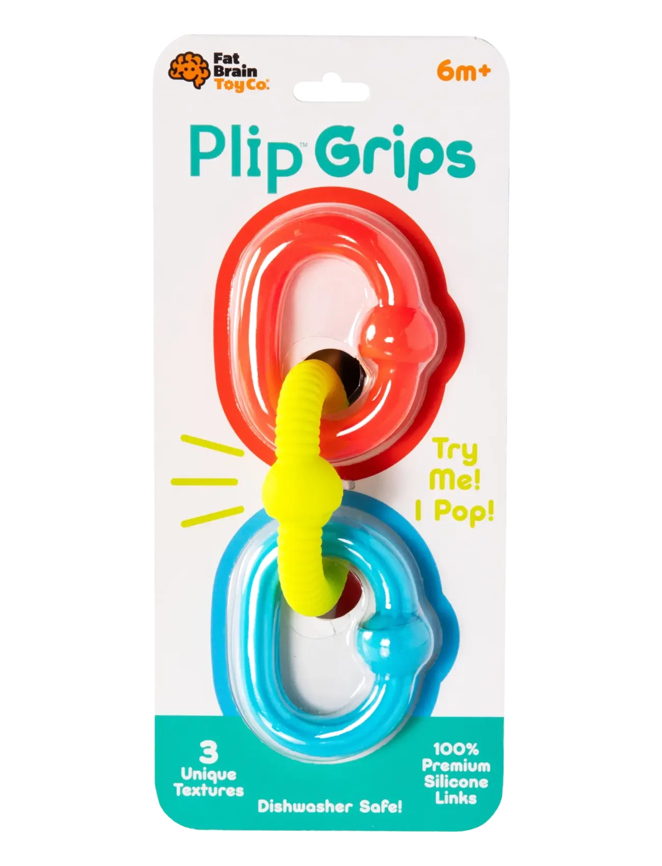 Fat Brain Toys Fat Brain Plip Grips - Þroskaleikföng - MULTI / multi