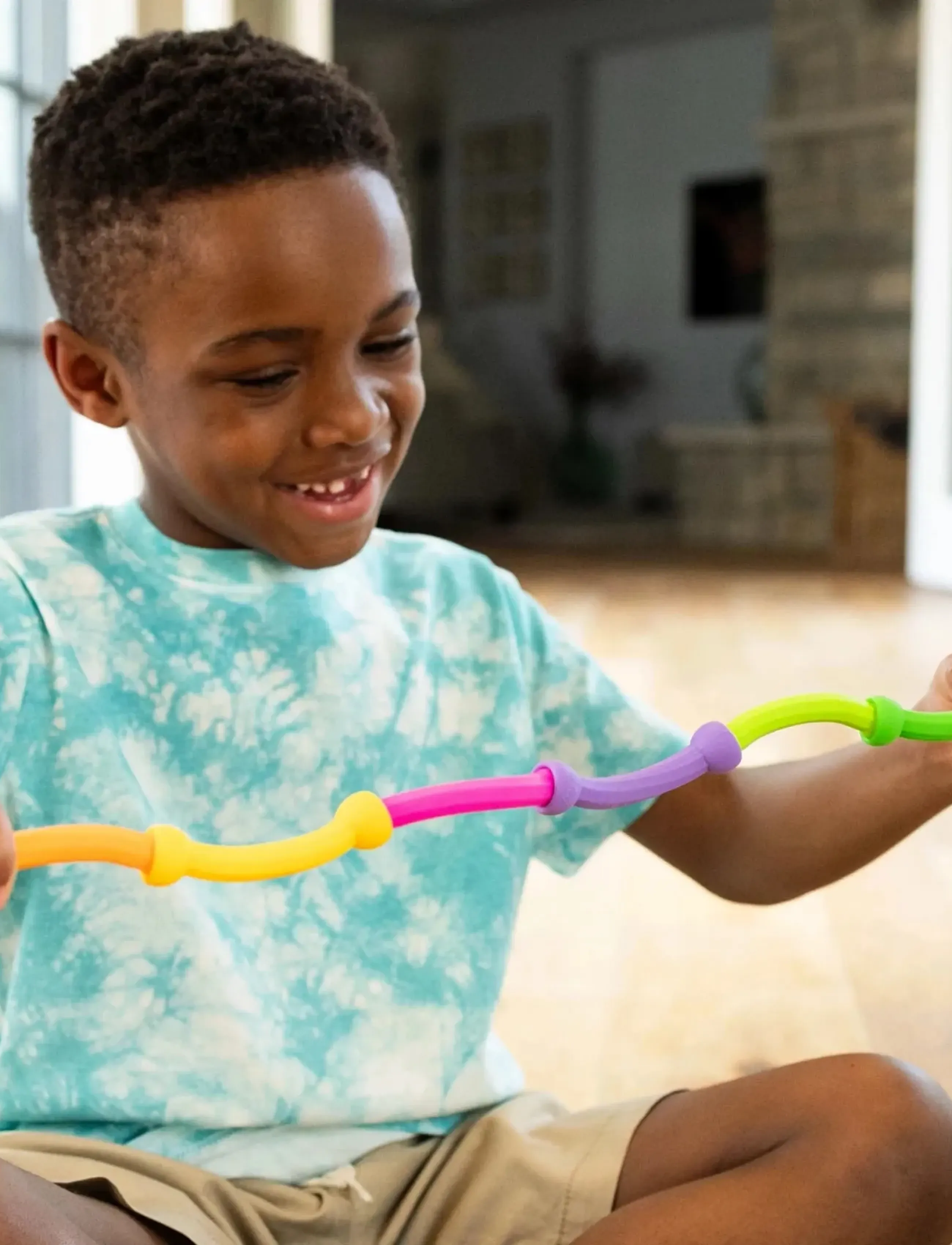 Fat Brain Legetøj Fat Brain Plip Links, One Size, Multi/patterned, Games > Fidget Legetøj, Børn