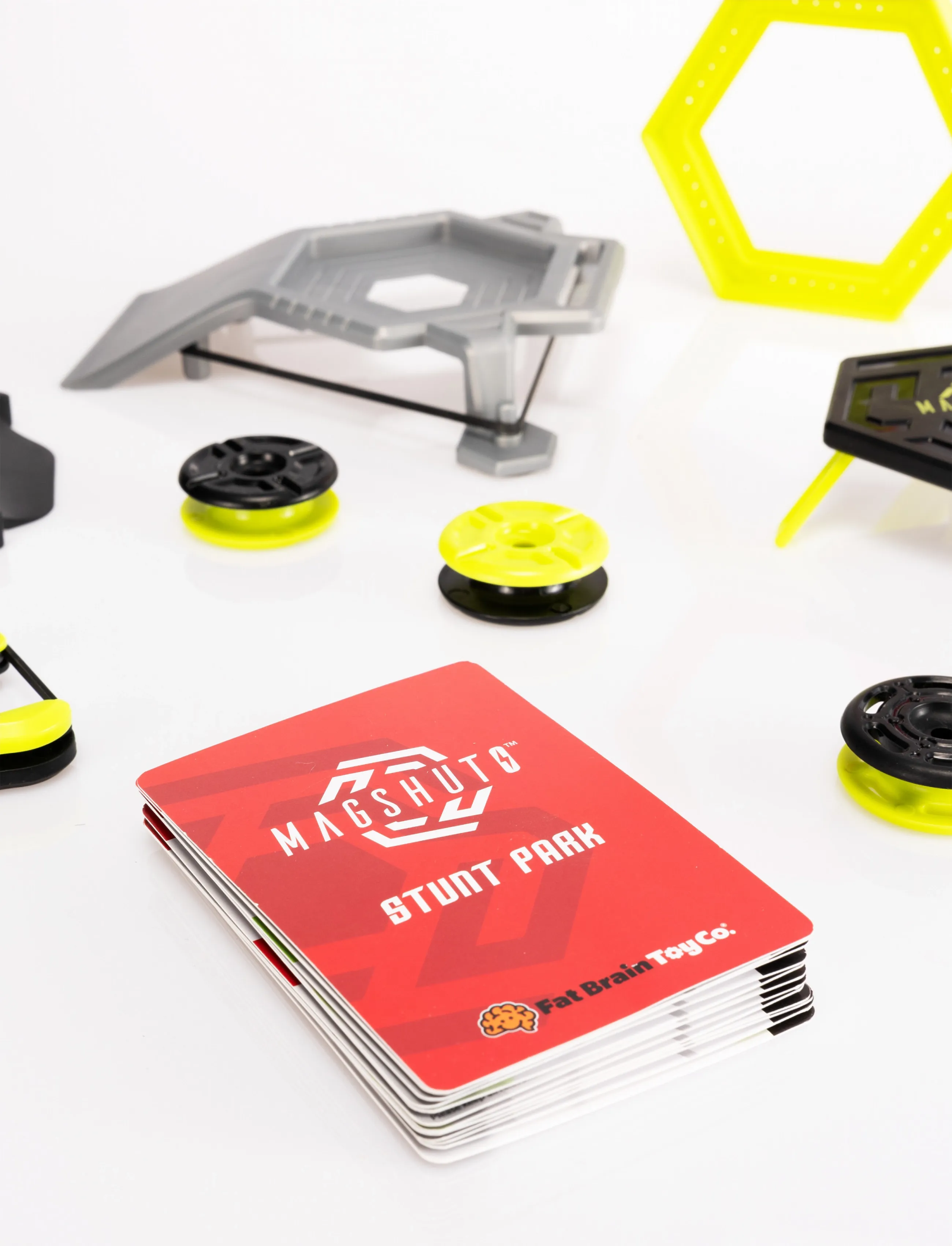 Fat Brain Toys - Fat Brain Magshuto Stunt Park - byggesæt - multi - 3