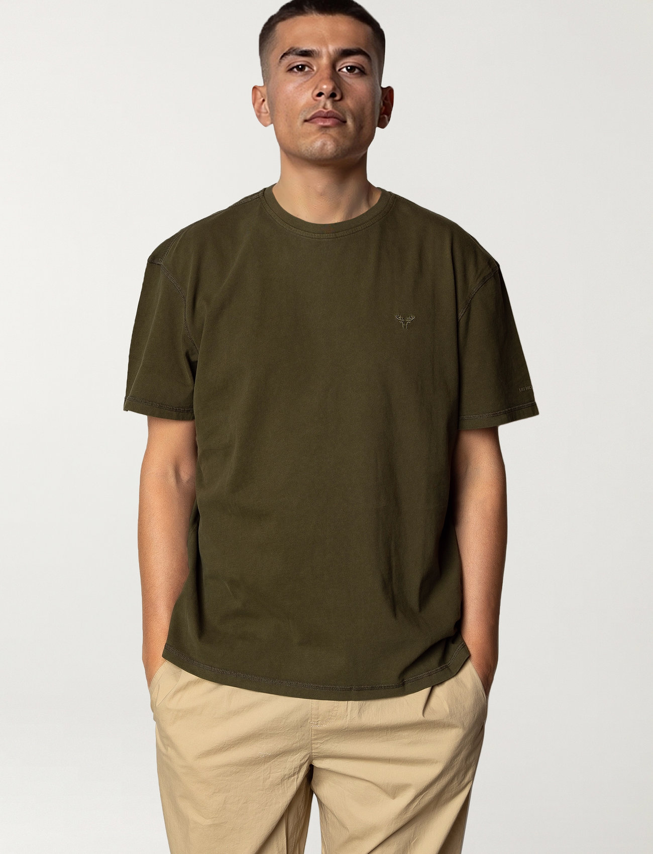 Fat Moose Taylor T-Shirt - Beige - S 2