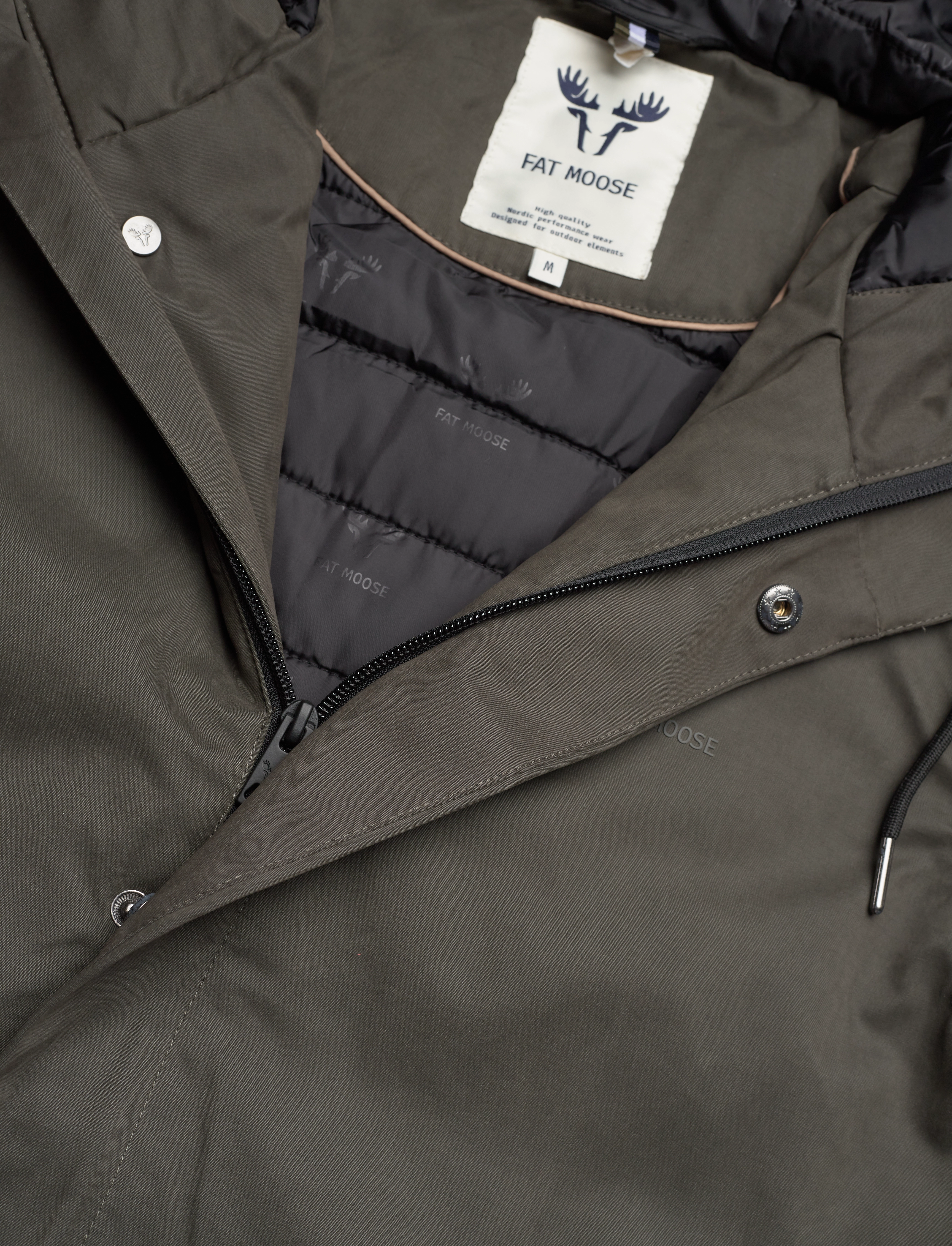 Fat Moose - Marshall Winter Jacket - beetle green - 3
