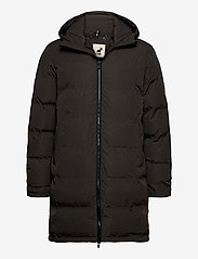 Fat Moose - Birk Long Jacket - winter jackets - beetle green - 0