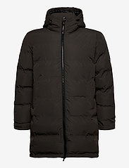 Fat Moose - Birk Long Jacket - winter jackets - beetle green - 1