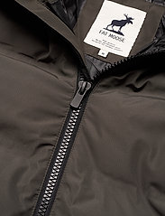 Fat Moose - Birk Long Jacket - winter jackets - beetle green - 5