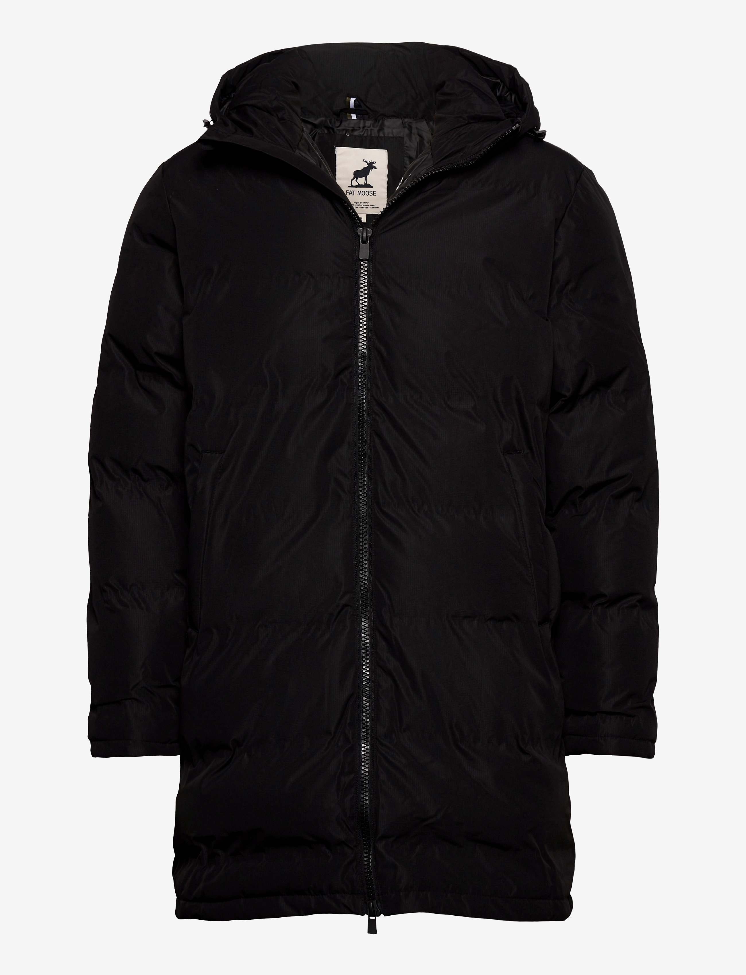 FAT MOOSE Birk Long Jacke Schwarz - M - Herren