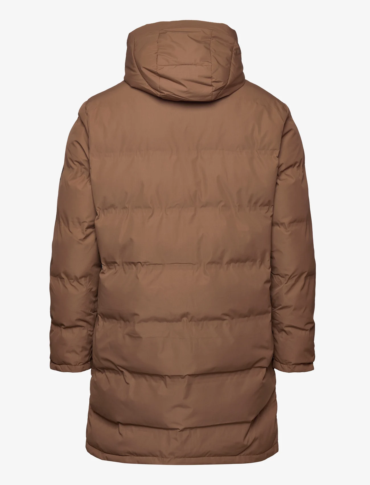 Fat Moose - Birk Long Jacket - winter jackets - dark brown - 1