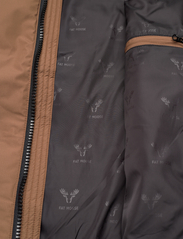 Fat Moose - Birk Long Jacket - talvitakit - dark brown - 4