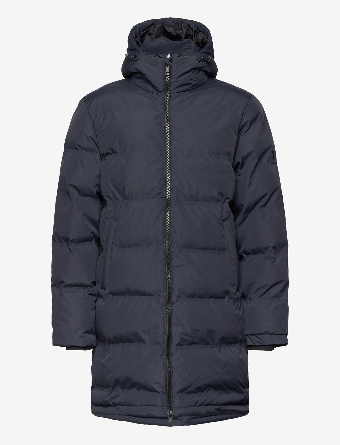 Fat Moose - Birk Long Jacket - höstjackor - navy - 0
