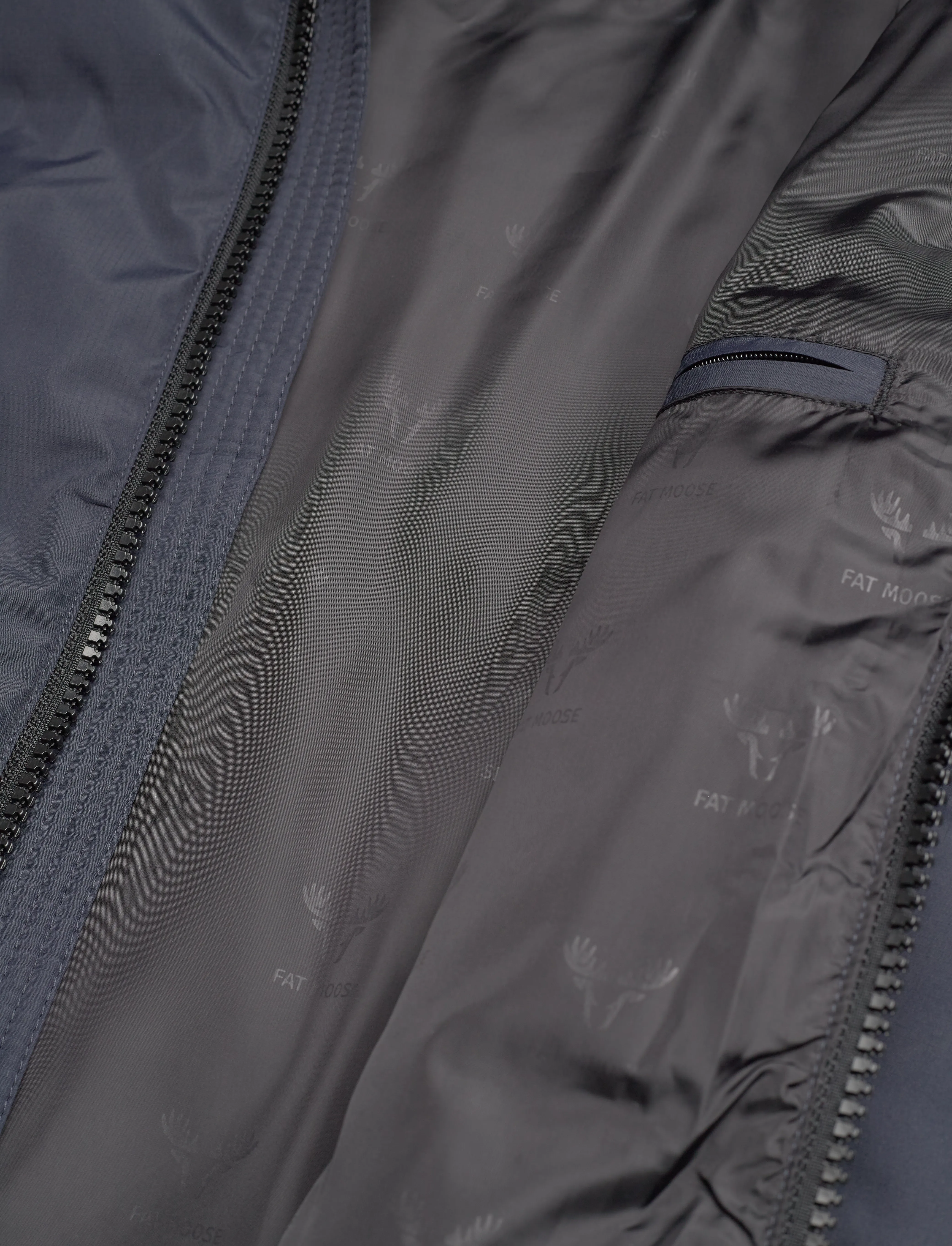 Fat Moose - Birk Long Jacket - lyhyet takit - navy - 5