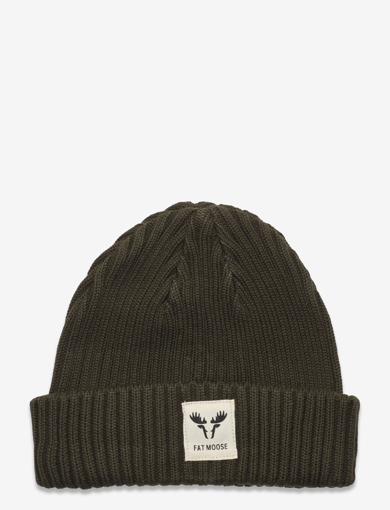 Fat Moose - Fat Beanie - accessoires - army. - 0