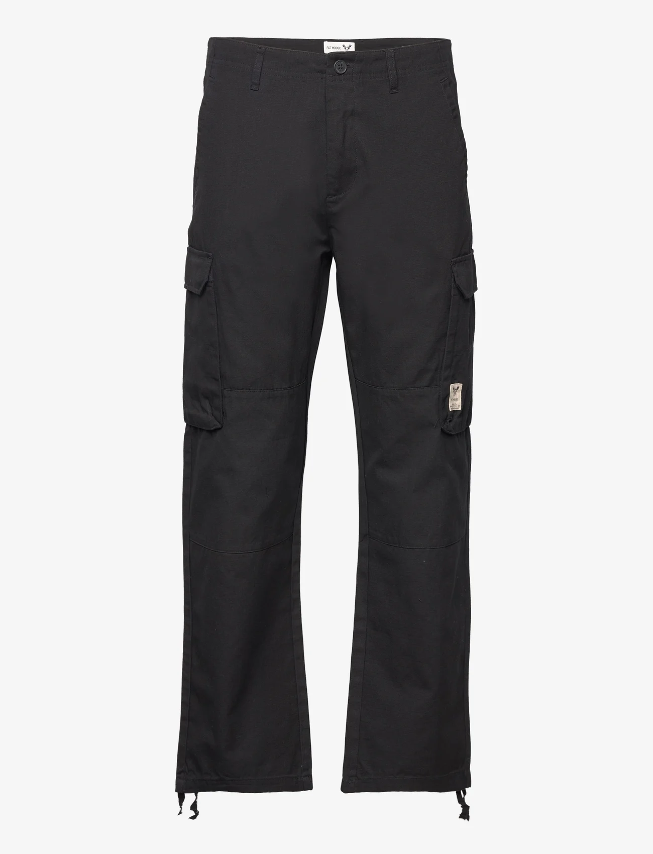 Fat Moose - Tap Cargo Pants - „cargo“ stiliaus kelnės - black - 0