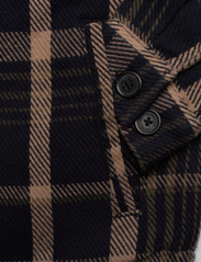 Fat Moose - Connor Quilt Overshirt - mehed - navy checked - 3
