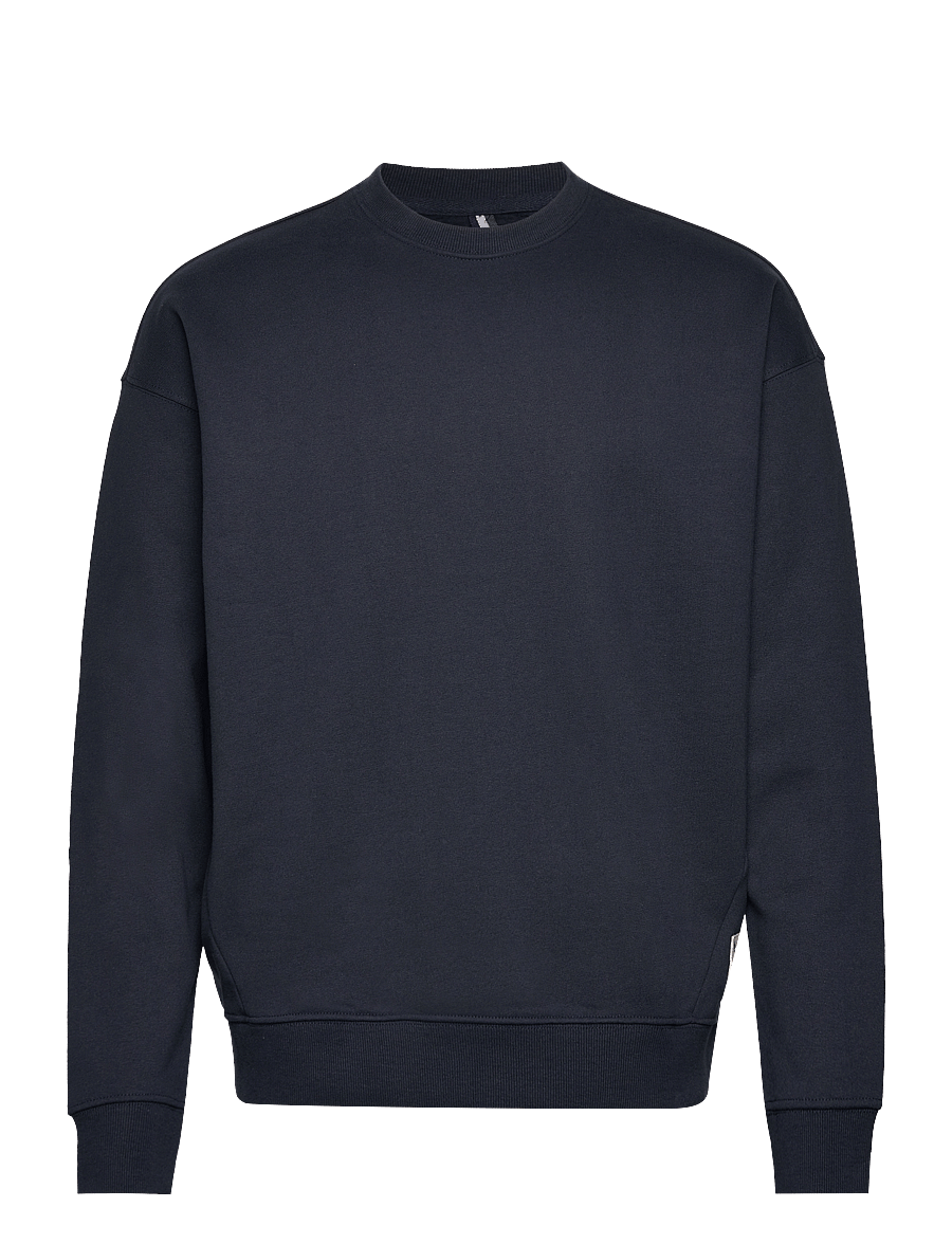 Fat Moose - Nelson Organic Crew - kollektionen - navy - 0
