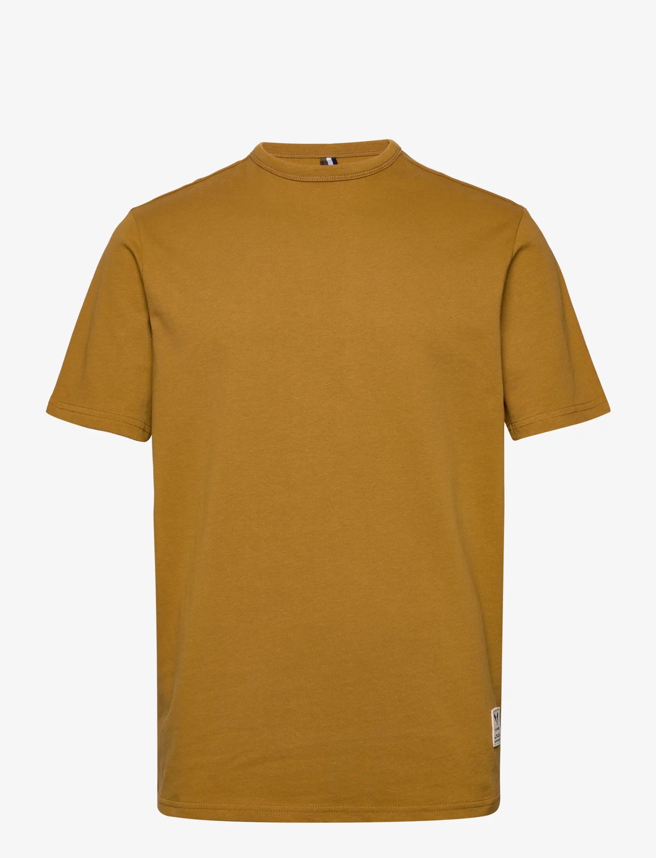 Fat Moose - Nelson Organic Tee SS - basis-t-skjorter - bronze - 0