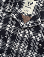 Fat Moose - Ralph Overshirt - mehed - navy checked - 2