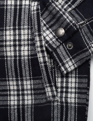 Fat Moose - Ralph Overshirt - mænd - navy checked - 3