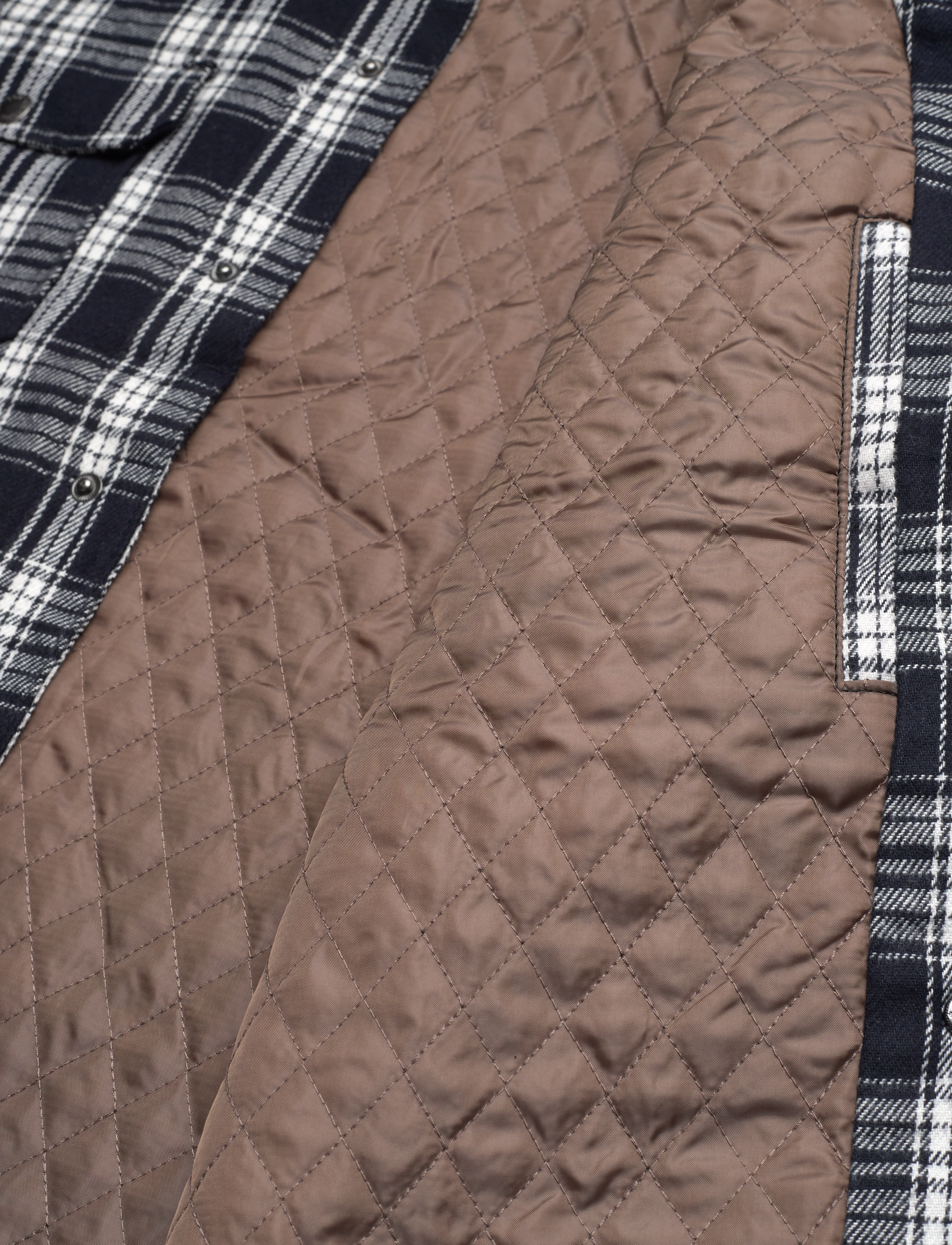 Fat Moose - Ralph Overshirt - navy checked - 4