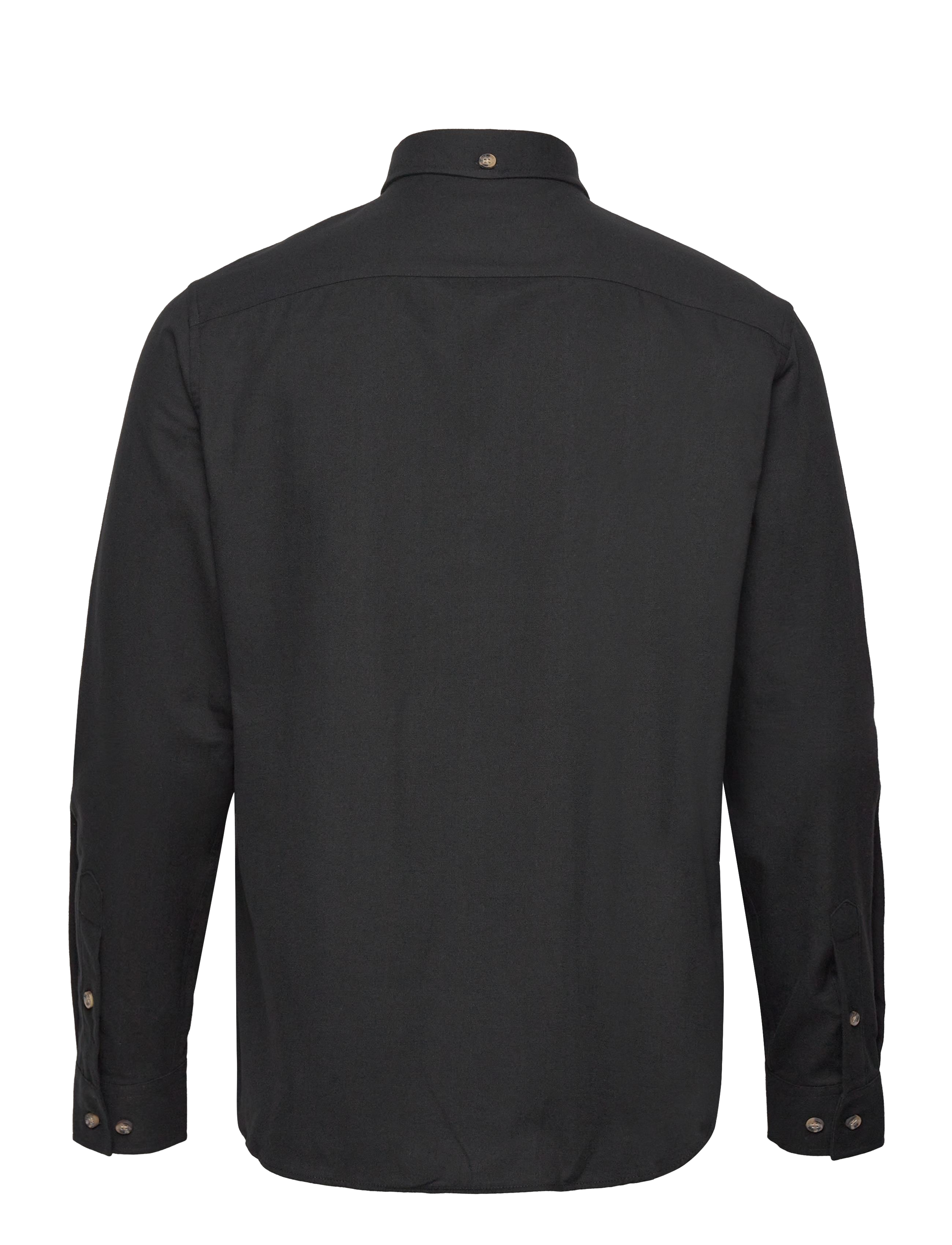 Fat Moose - Glenn Flannel Shirt LS - black - 1