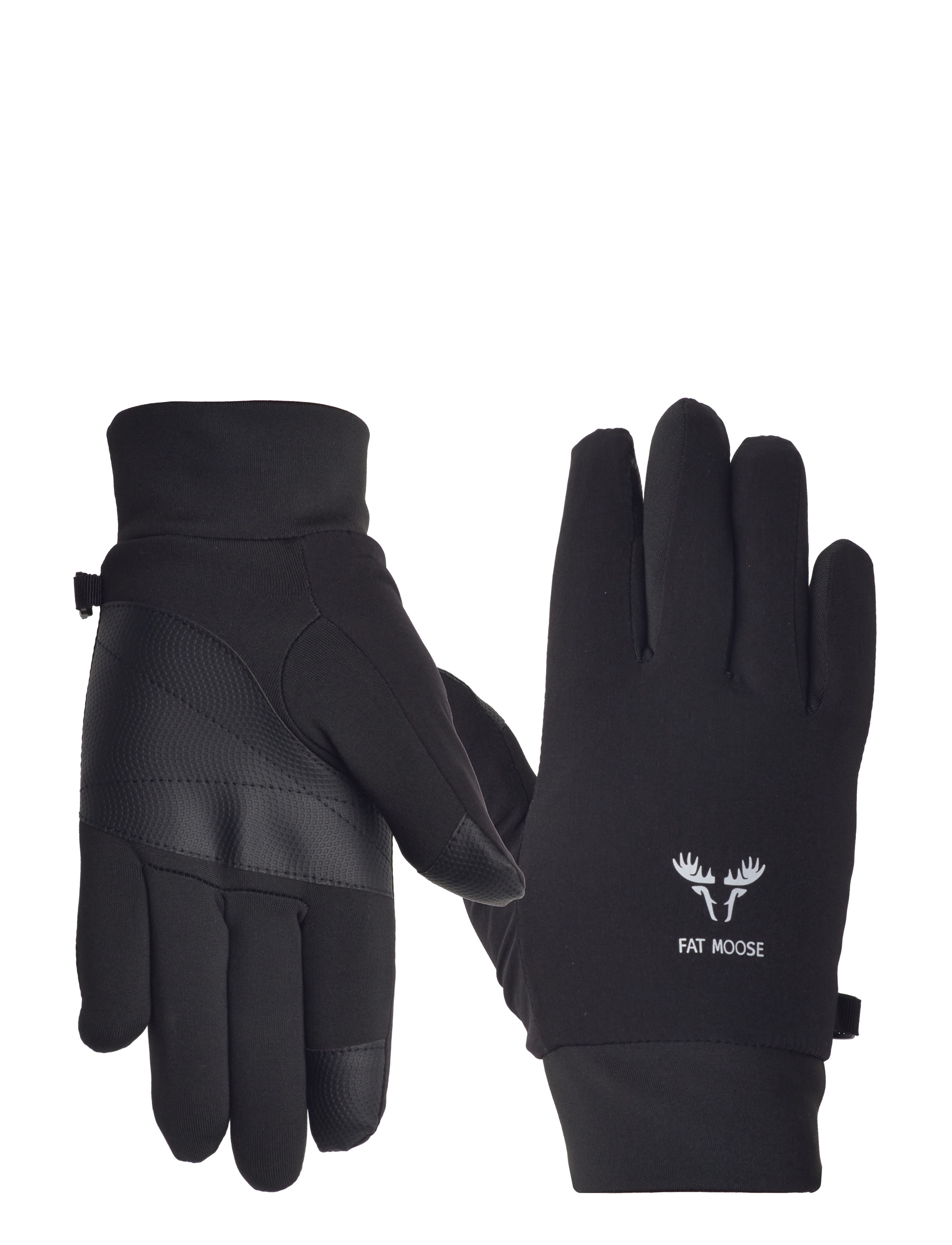 FAT MOOSE Daron Tech Winter Handschuhe Schwarz - S/M - Herren