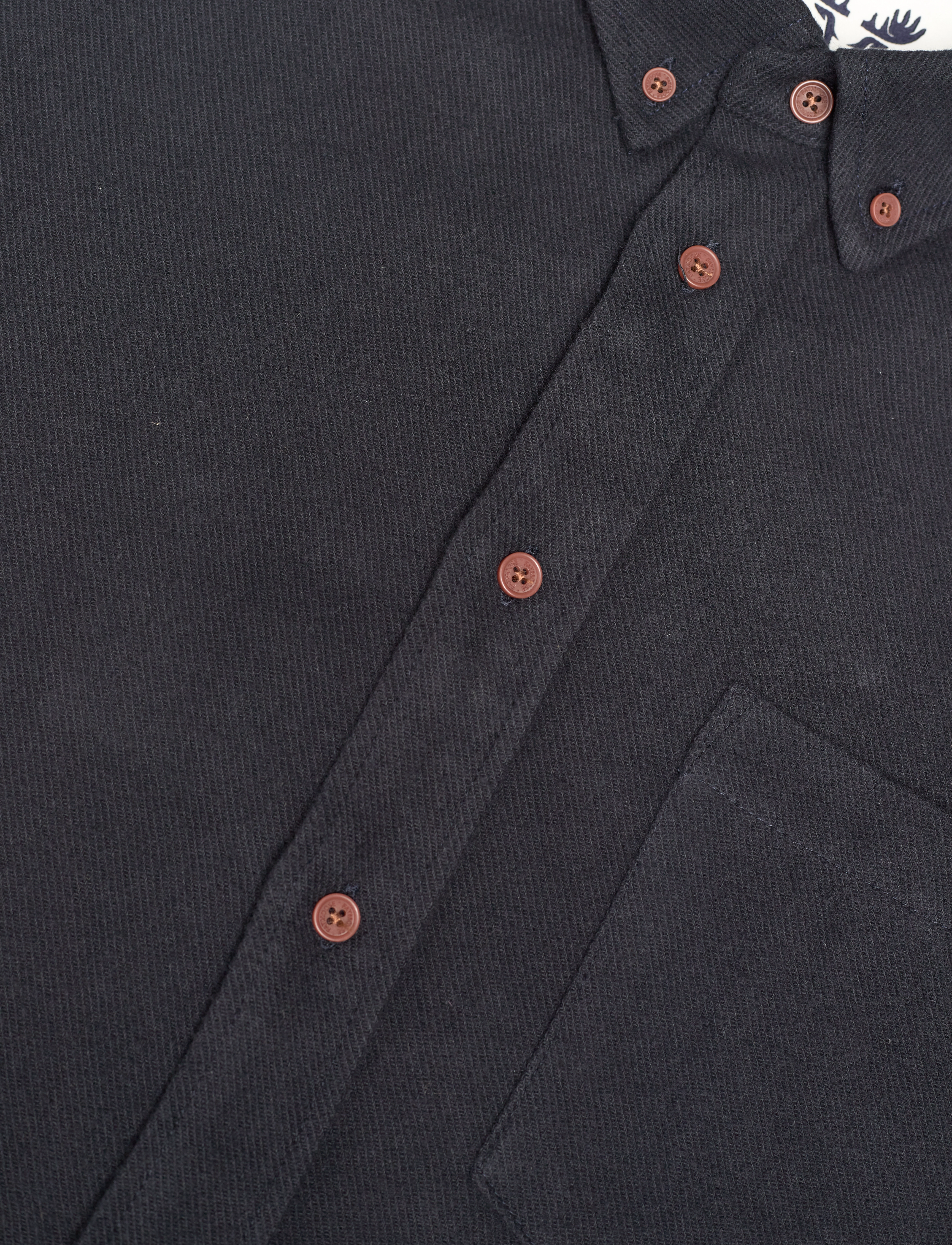 Fat Moose - Deacon Heavy Shirt LS - black - 2