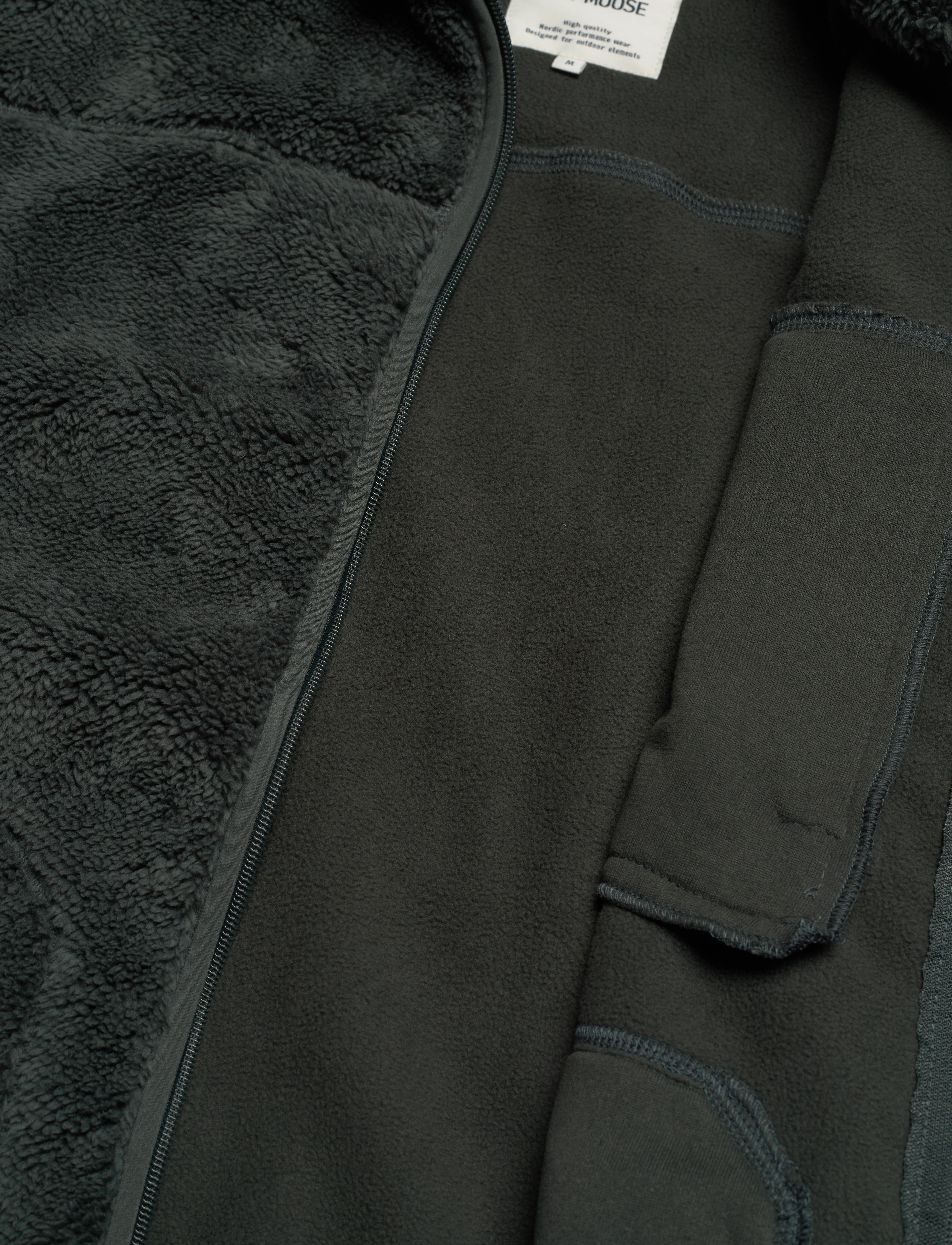 Fat Moose - Pine Fleece Jacket - beetle green - 4