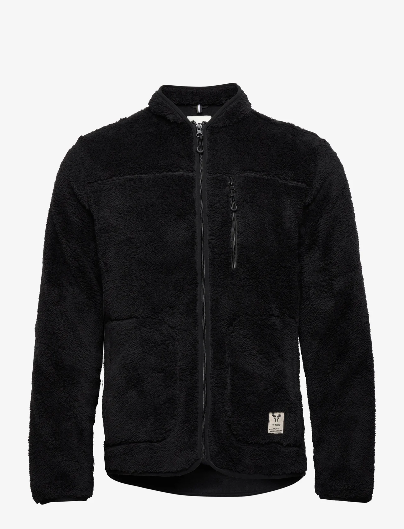 Fat Moose - Pine Fleece Jacket - fleecet - black - 0