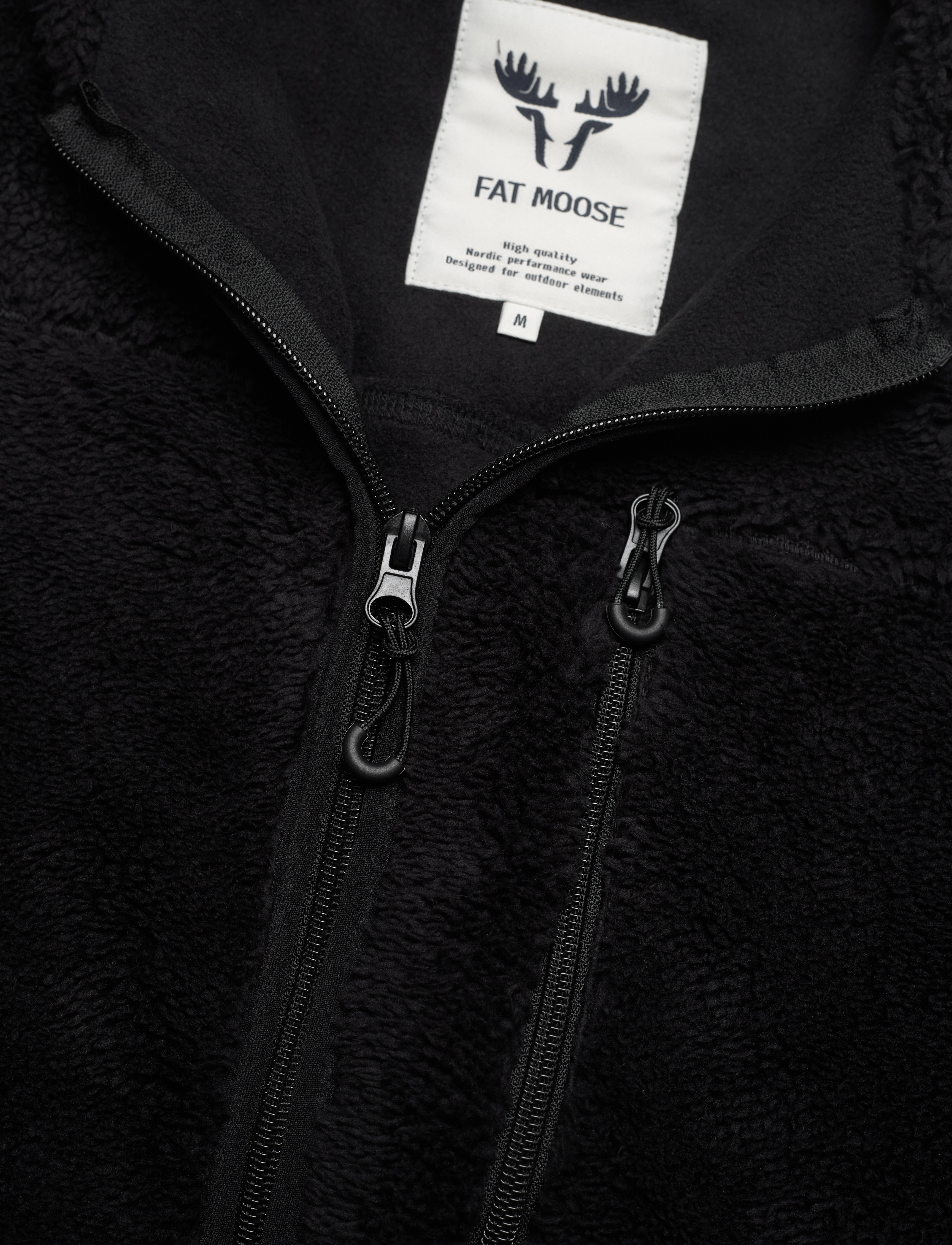 Fat Moose - Pine Fleece Jacket - black - 2