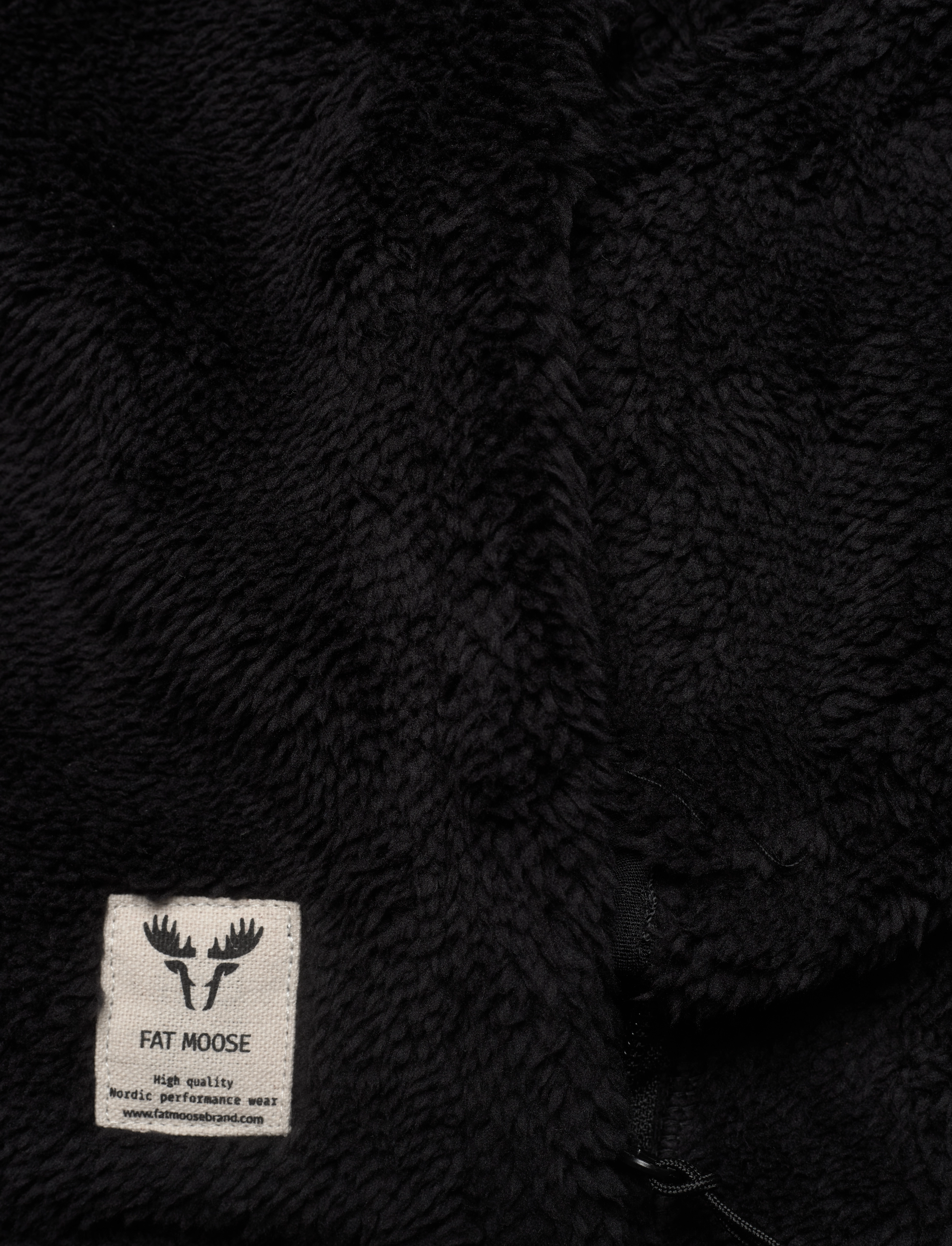 Fat Moose - Pine Fleece Jacket - black - 3