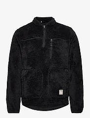 Fat Moose - Pine Half Zip Fleece - mid layer jackets - black - 0