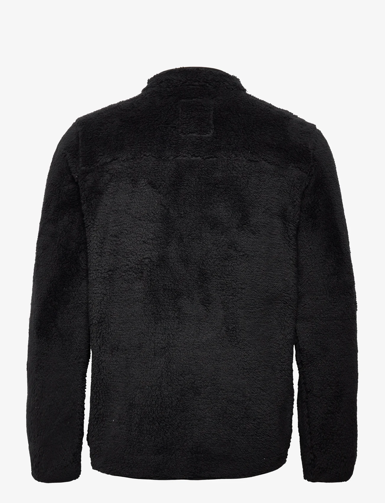 Fat Moose - Pine Half Zip Fleece - vahekihina kantavad jakid - black - 1
