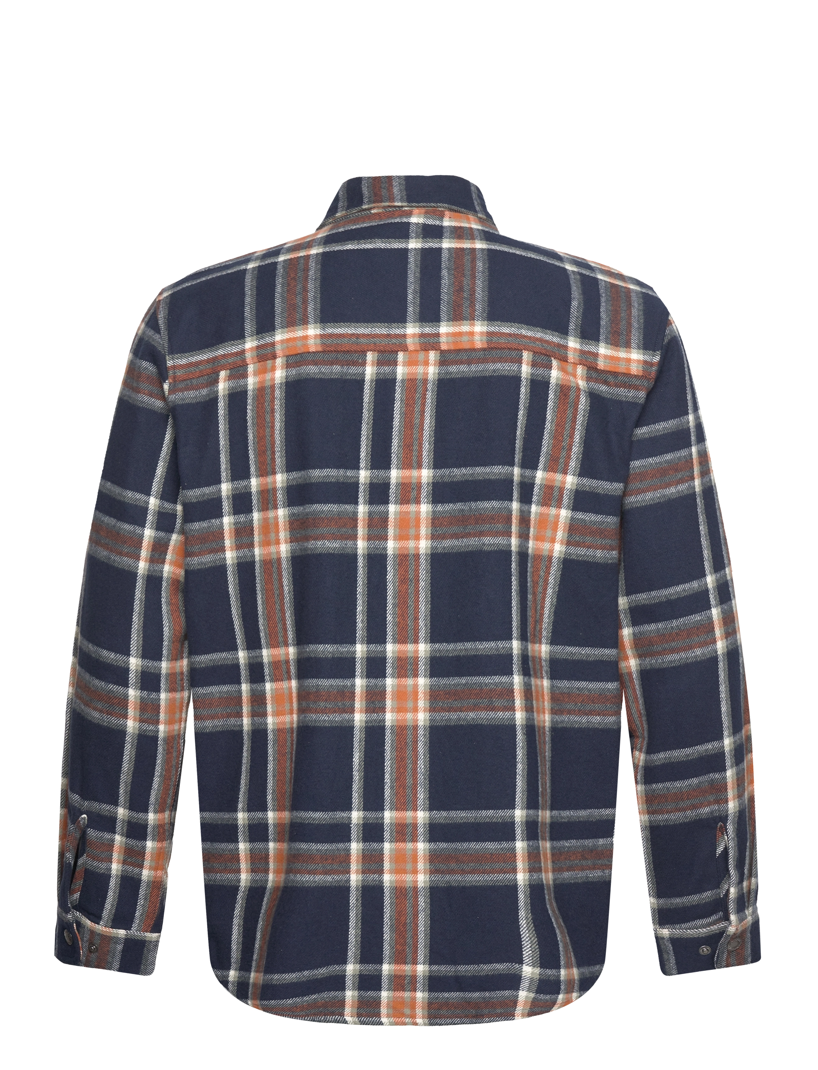 Fat Moose - Adrian cotton check shirt - mehed - navy check - 2