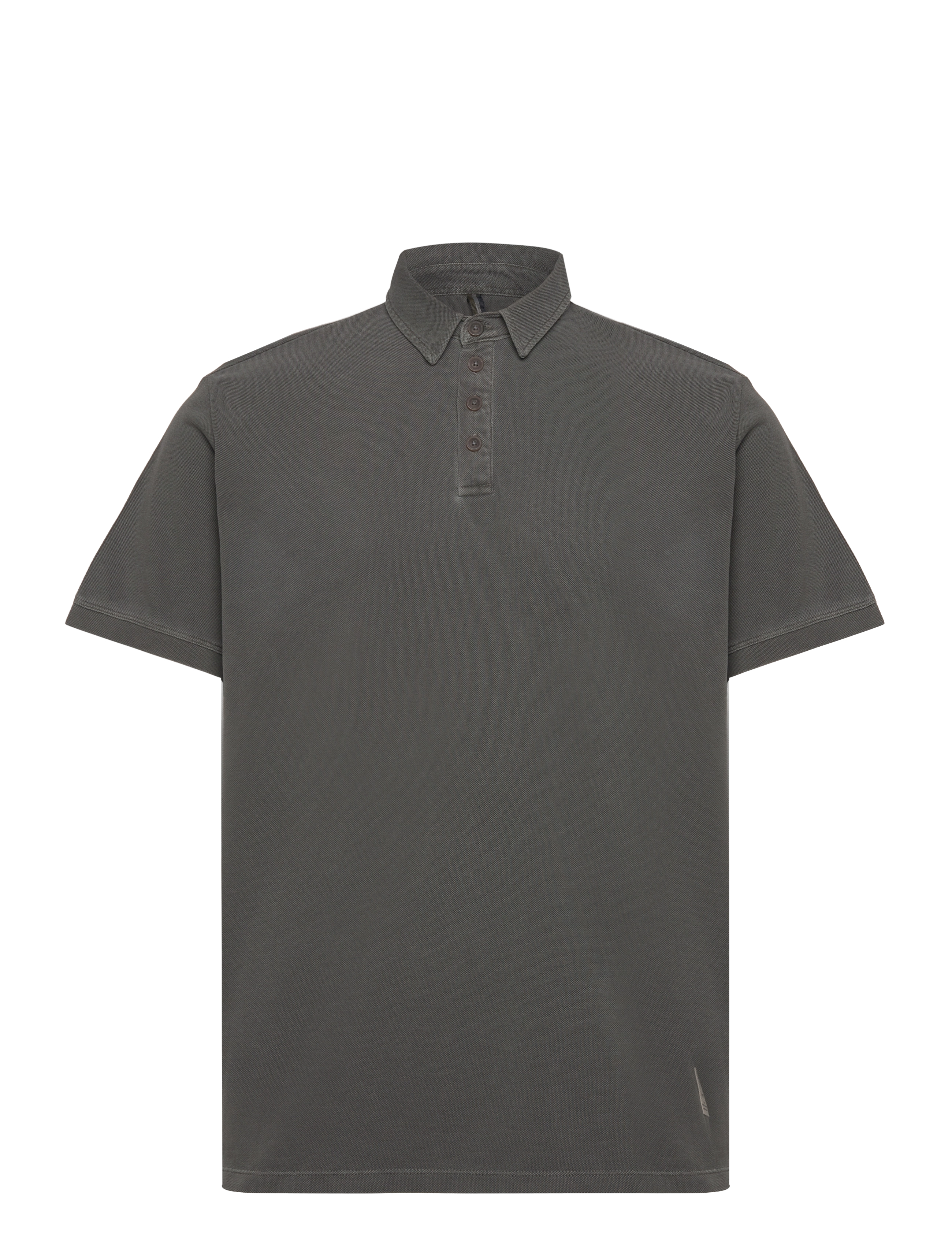 Fat Moose - Landon Cotton Pique Polo SS - beetle green - 1