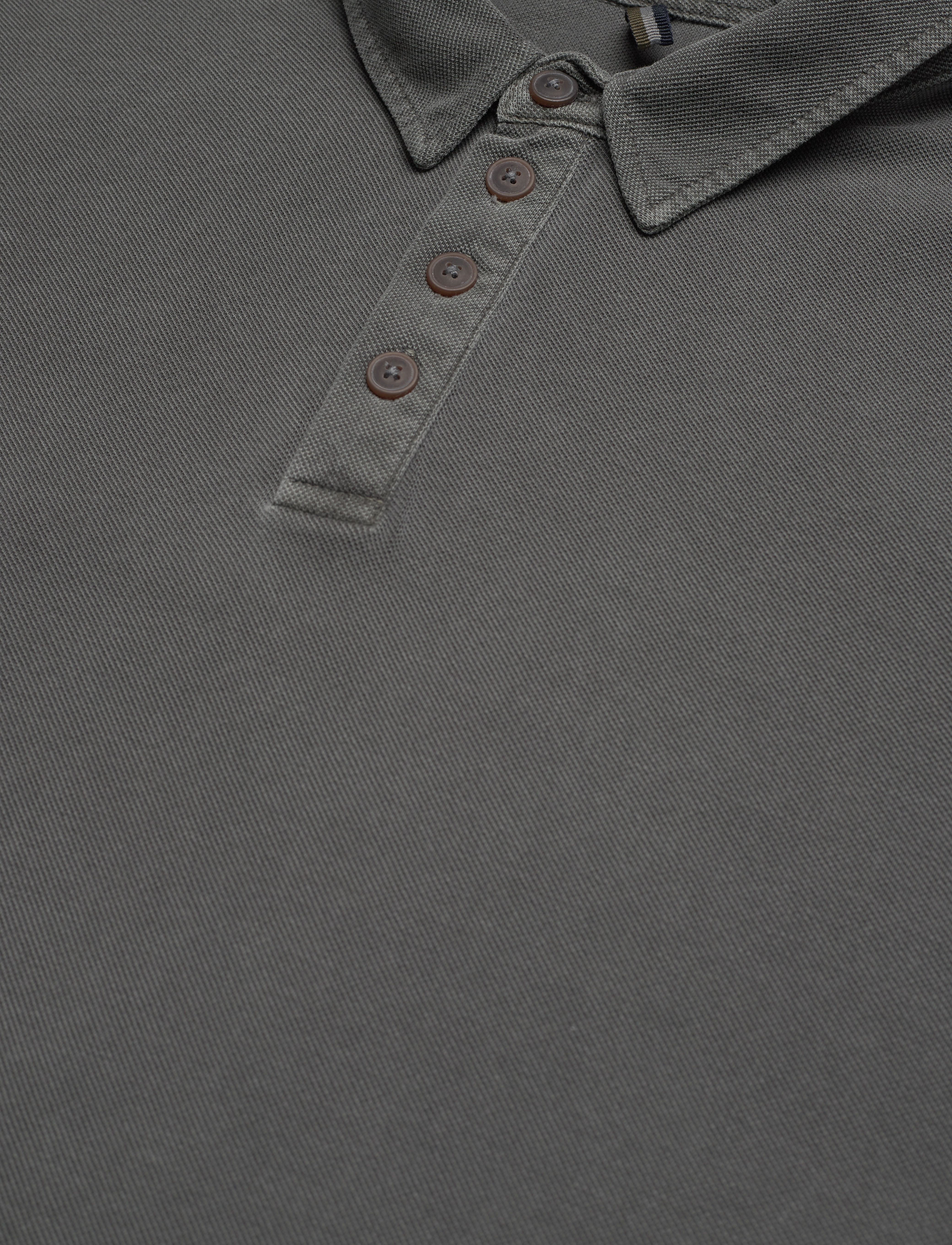 Fat Moose - Landon Cotton Pique Polo SS - beetle green - 3