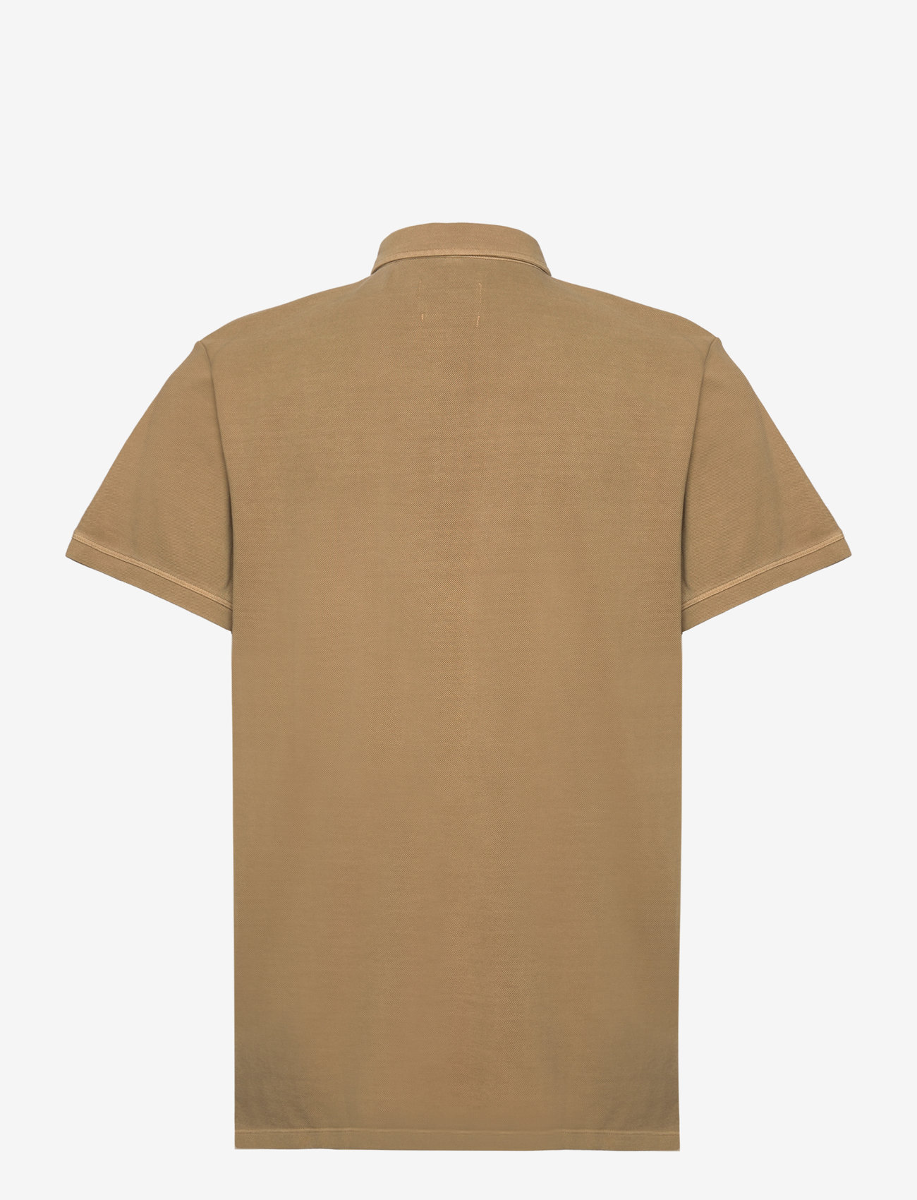 Fat Moose - Landon Cotton Pique Polo SS - kortærmede poloer - khaki - 2