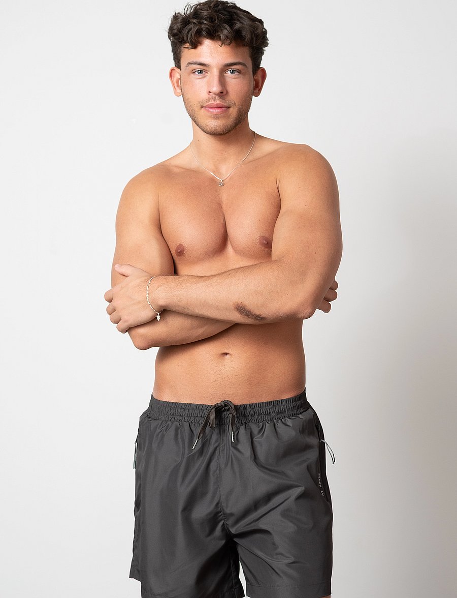 Fat Moose - Jayson Swim Shorts - swim shorts - beetle green - 0