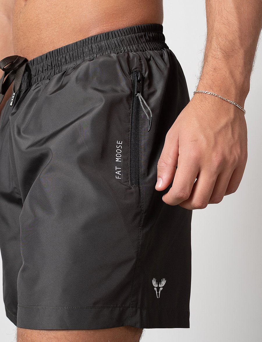 Fat Moose - Jayson Swim Shorts - swim shorts - beetle green - 3
