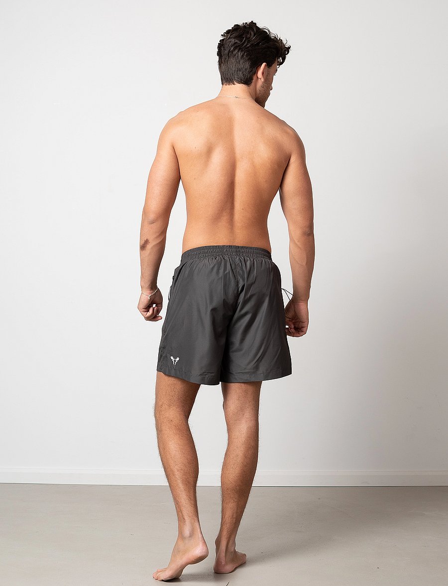 Fat Moose - Jayson Swim Shorts - swim shorts - beetle green - 5