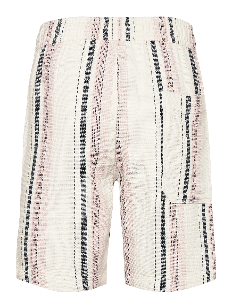 Fat Moose - Costa shorts - freizeitshorts - ecru/violet ice striped - 2