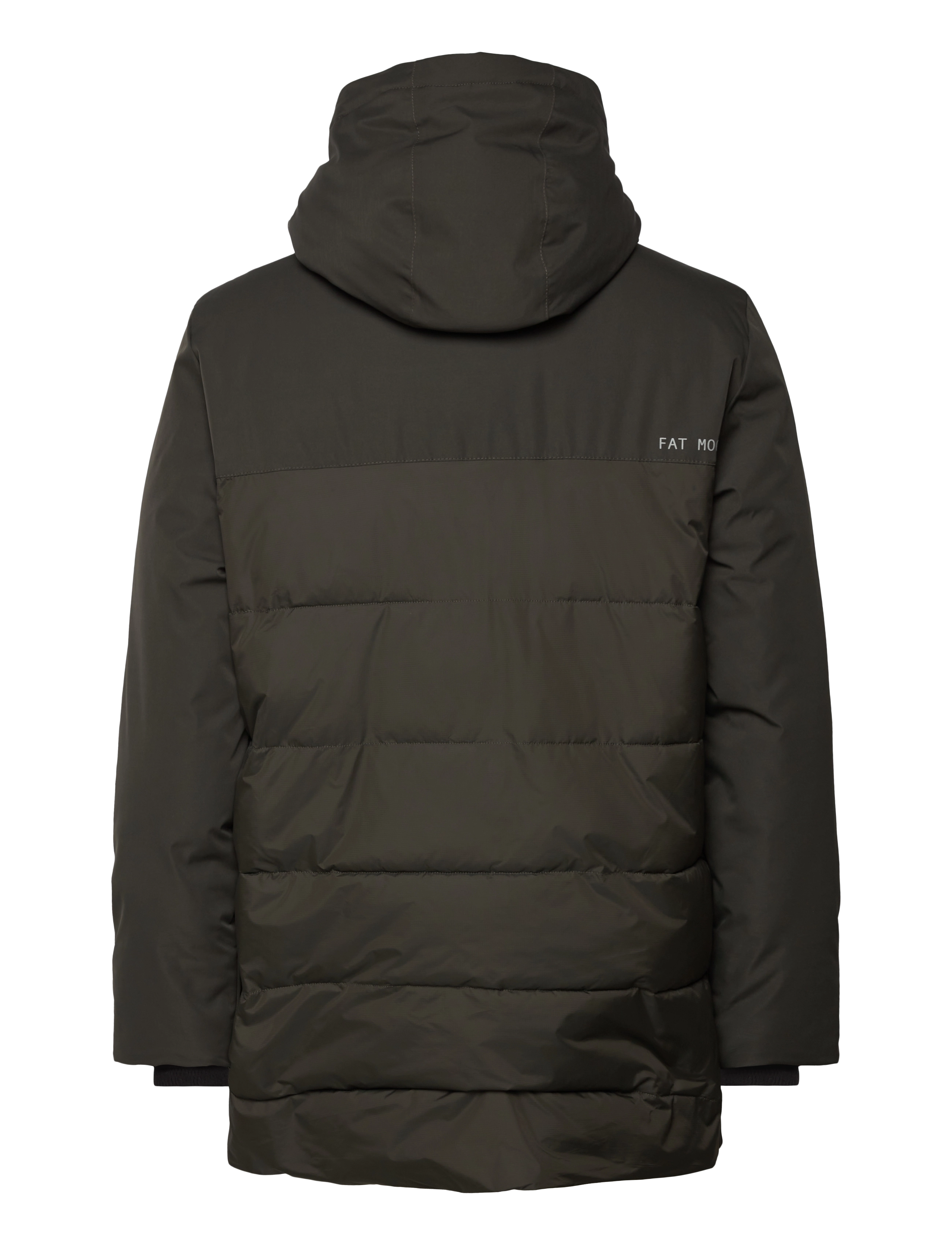 Fat Moose - Jamison Quilt Mix Jacket - vinterjakker - beetle green - 2