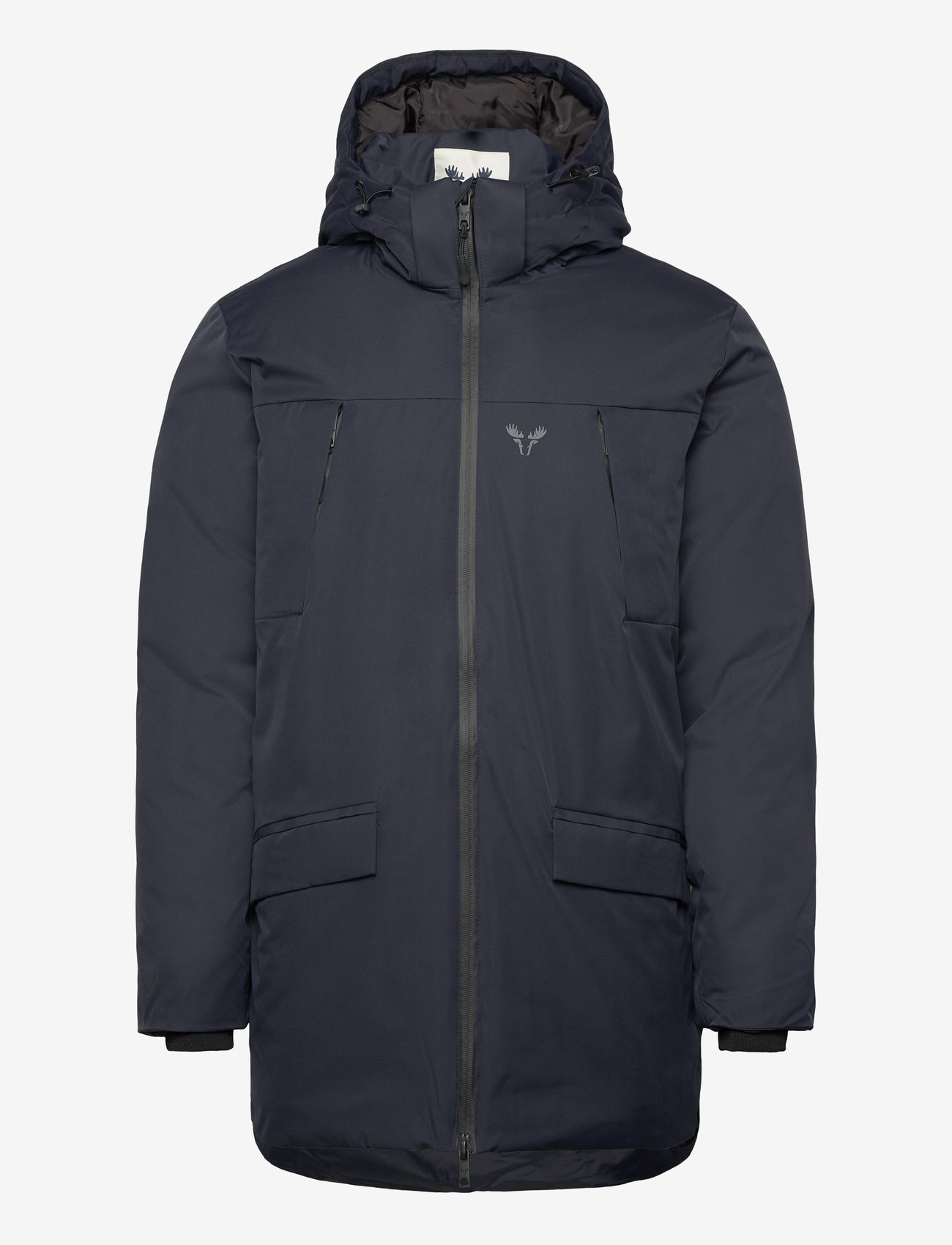 Fat Moose - Jamison Quilt Mix Jacket - ytterkläder - dark navy - 0