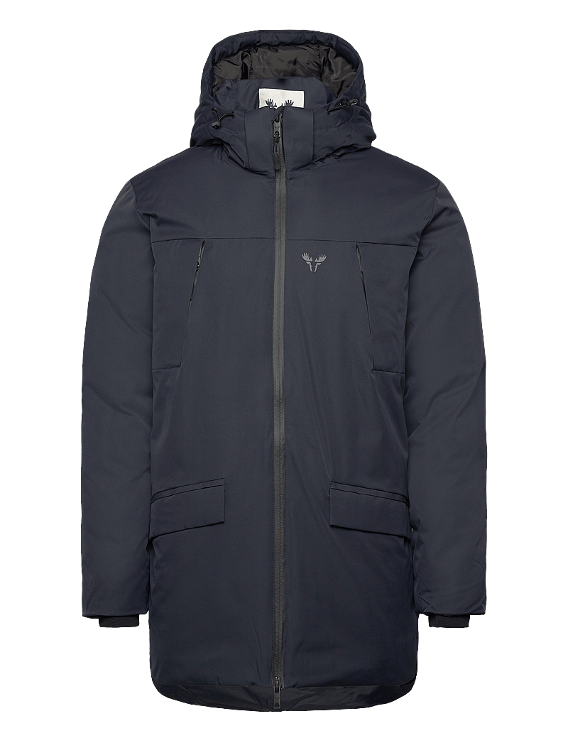 Fat Moose - Jamison Quilt Mix Jacket - vinterjackor - dark navy - 1