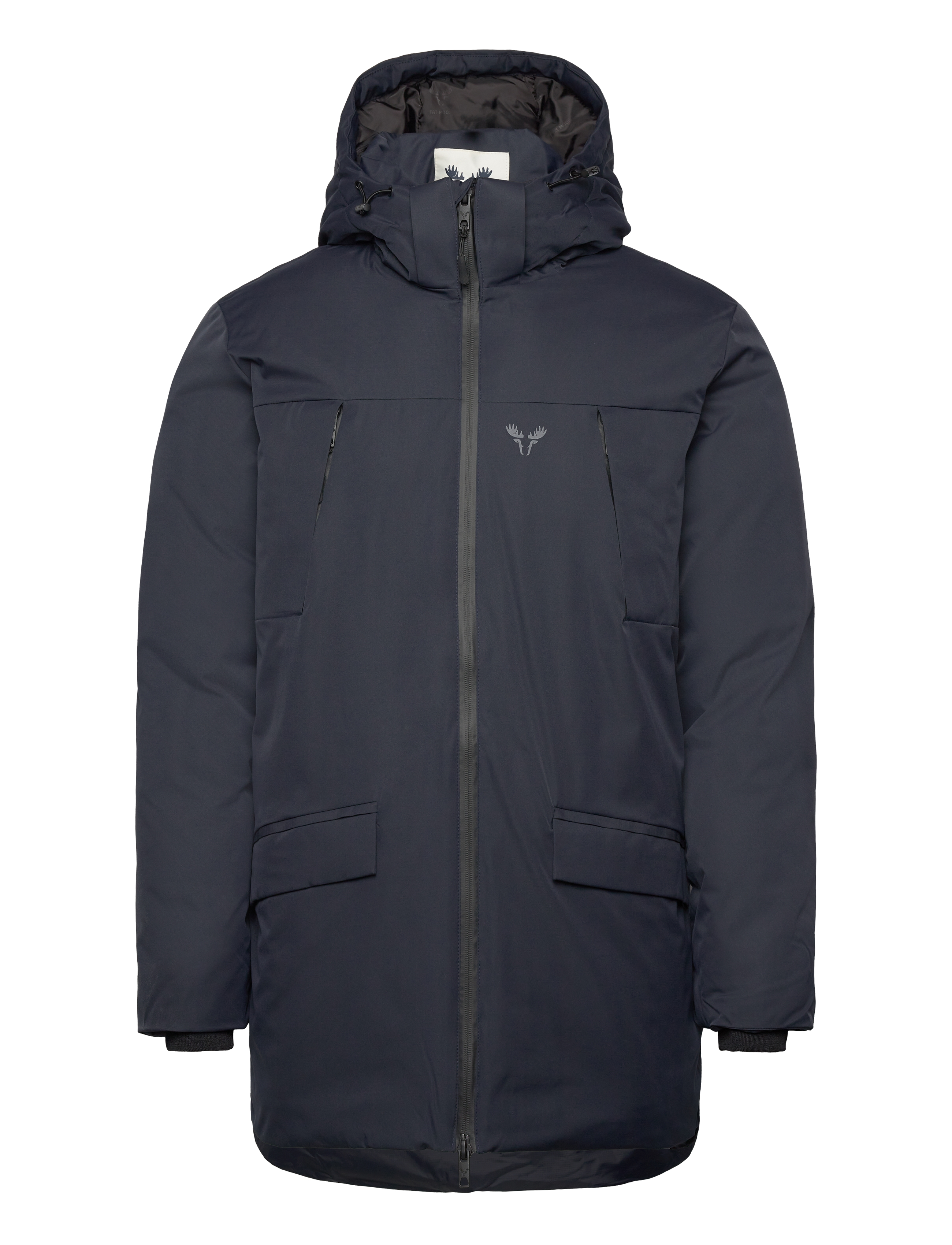 Fat Moose Jamison Quilt Mix Jacket - Kleidung - DARK NAVY / navy