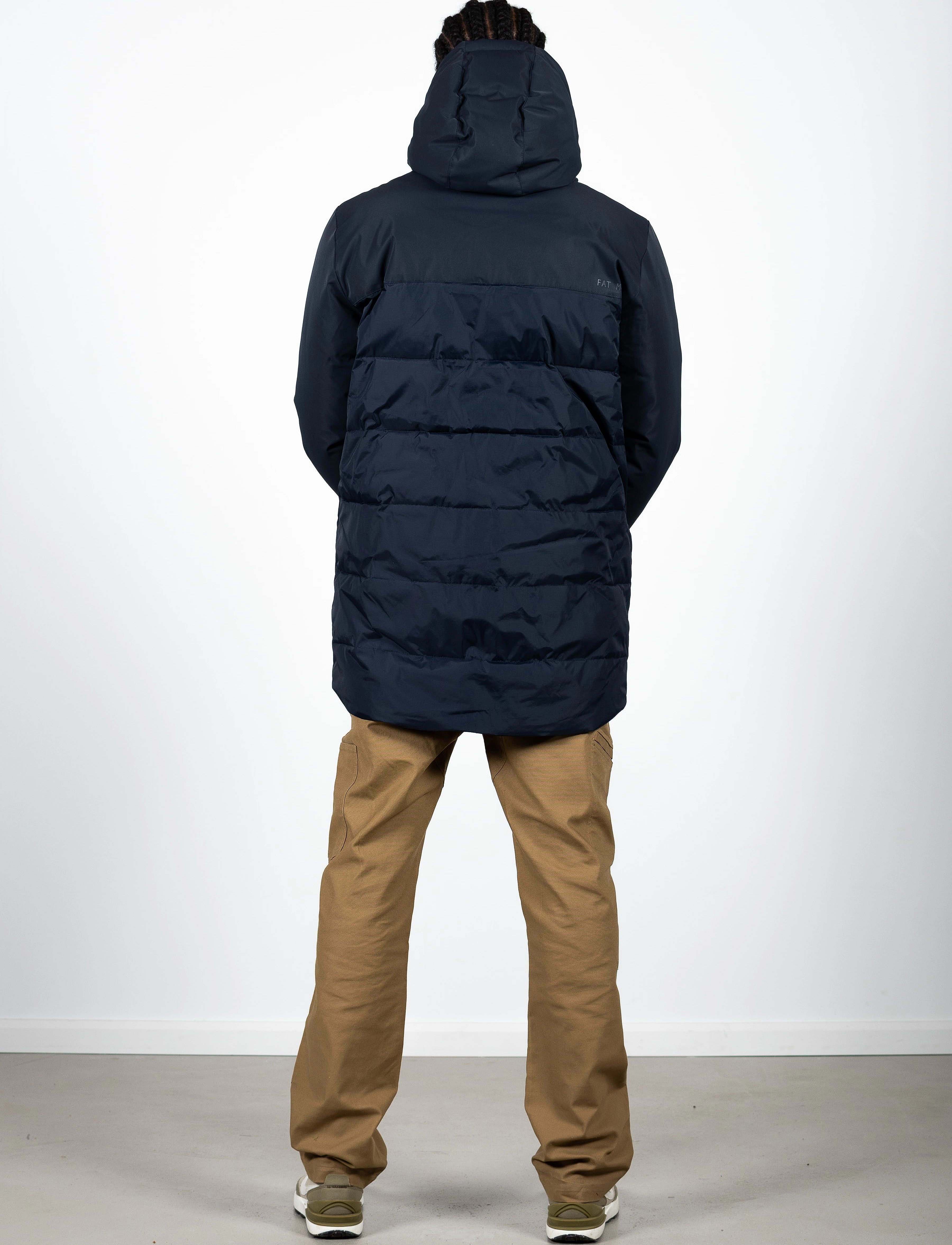 Fat Moose - Jamison Quilt Mix Jacket - vinterjakker - dark navy - 5
