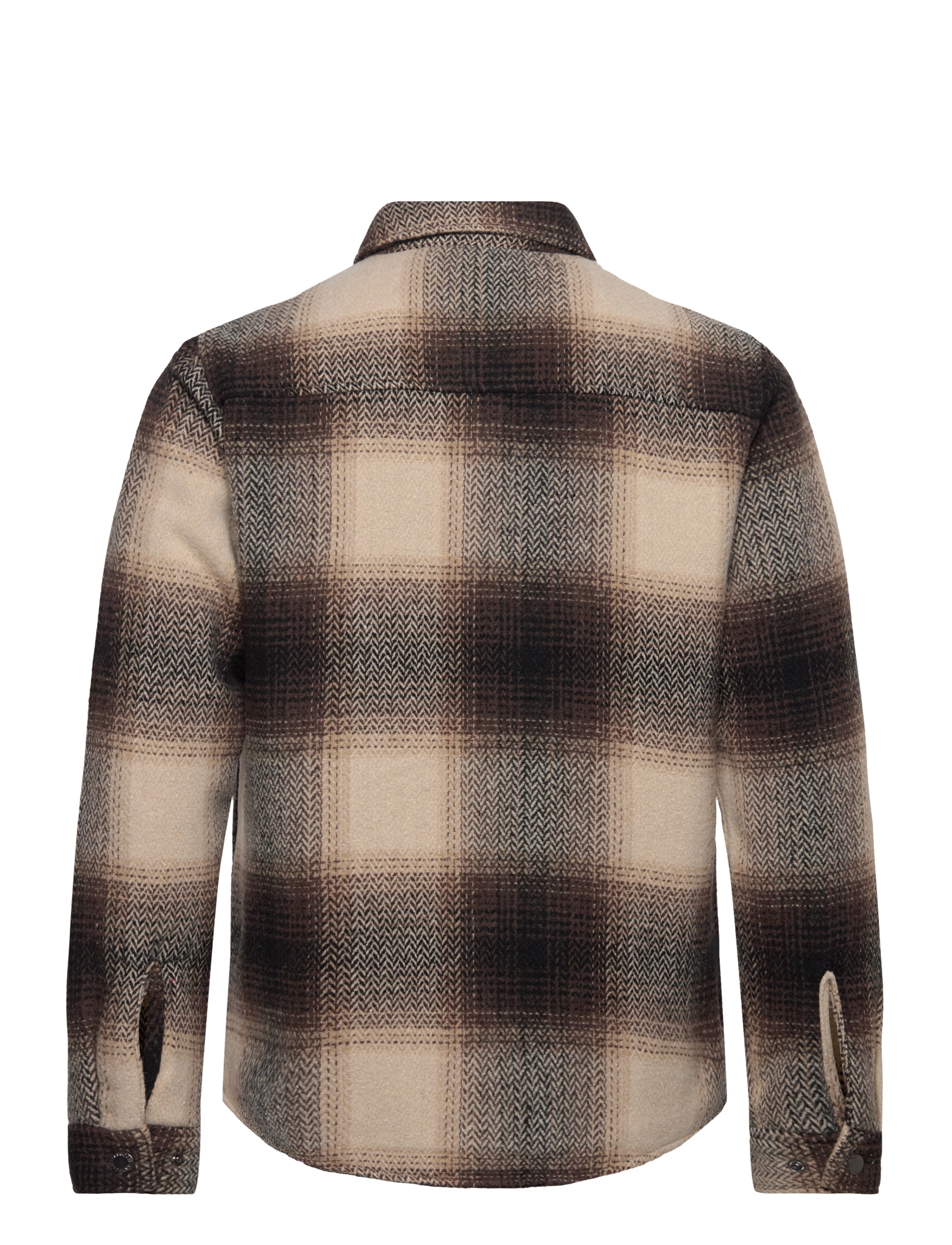 Fat Moose - Bryce Check Overshirt - dark brown check - 1