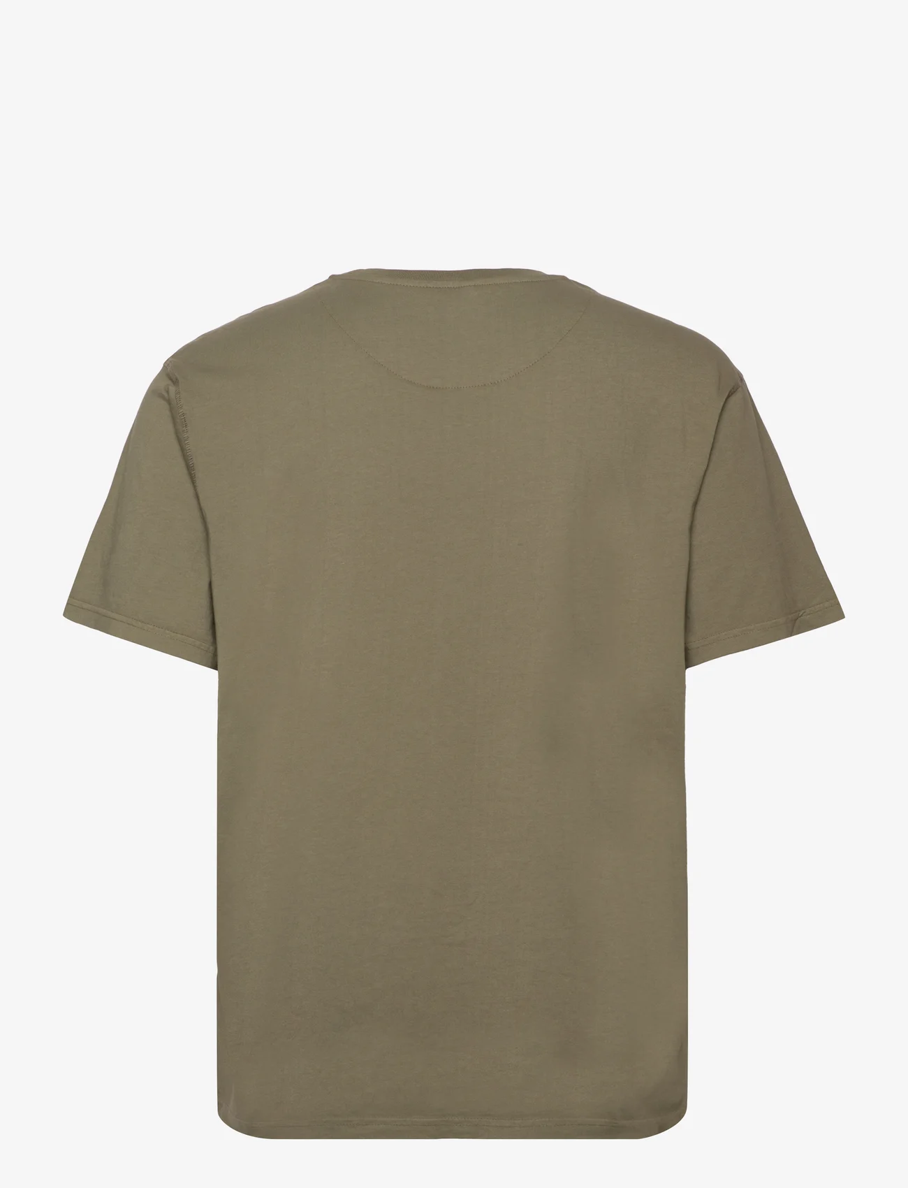 Fat Moose - FM Logo Organic Tee - t-shirts - army - 1